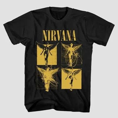 top Nirvana Graphic Short Sleeve T-Shirt Target $14