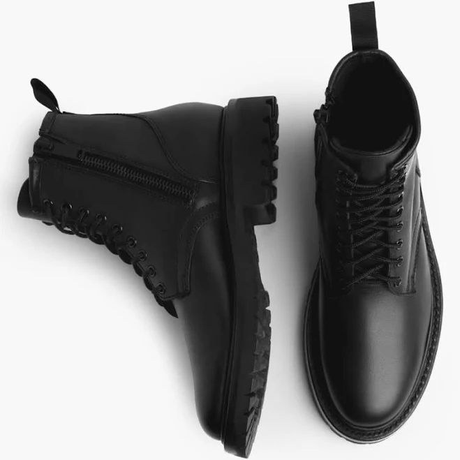shoes Thursday Boot Company Men's Stomper Leather Combat Thursday Boot Company $235