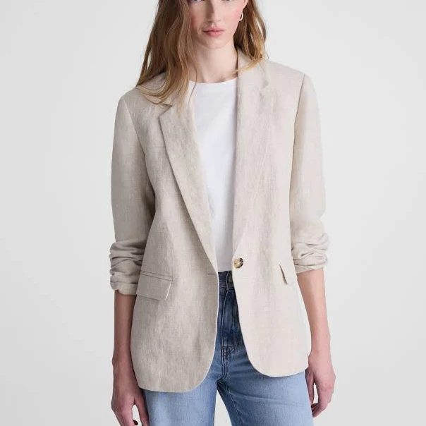 Madewell Women's Mercer Linen Relaxed Blazer