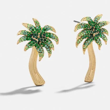 BaubleBar Palm Royale Statement Earrings