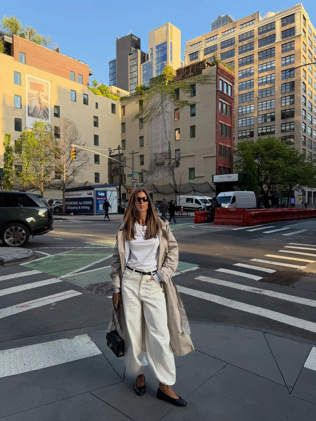 fall street style nyc outfits 2026 Minimal Monochrome Layers With Timeless Soho Elegance