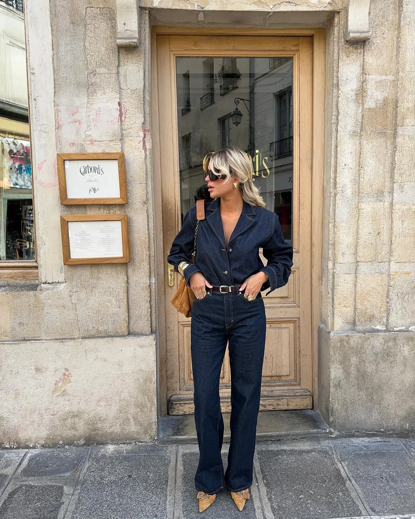 fall denim outfits for women 2026 Tailored Indigo Denim That Feels Quietly Luxurious