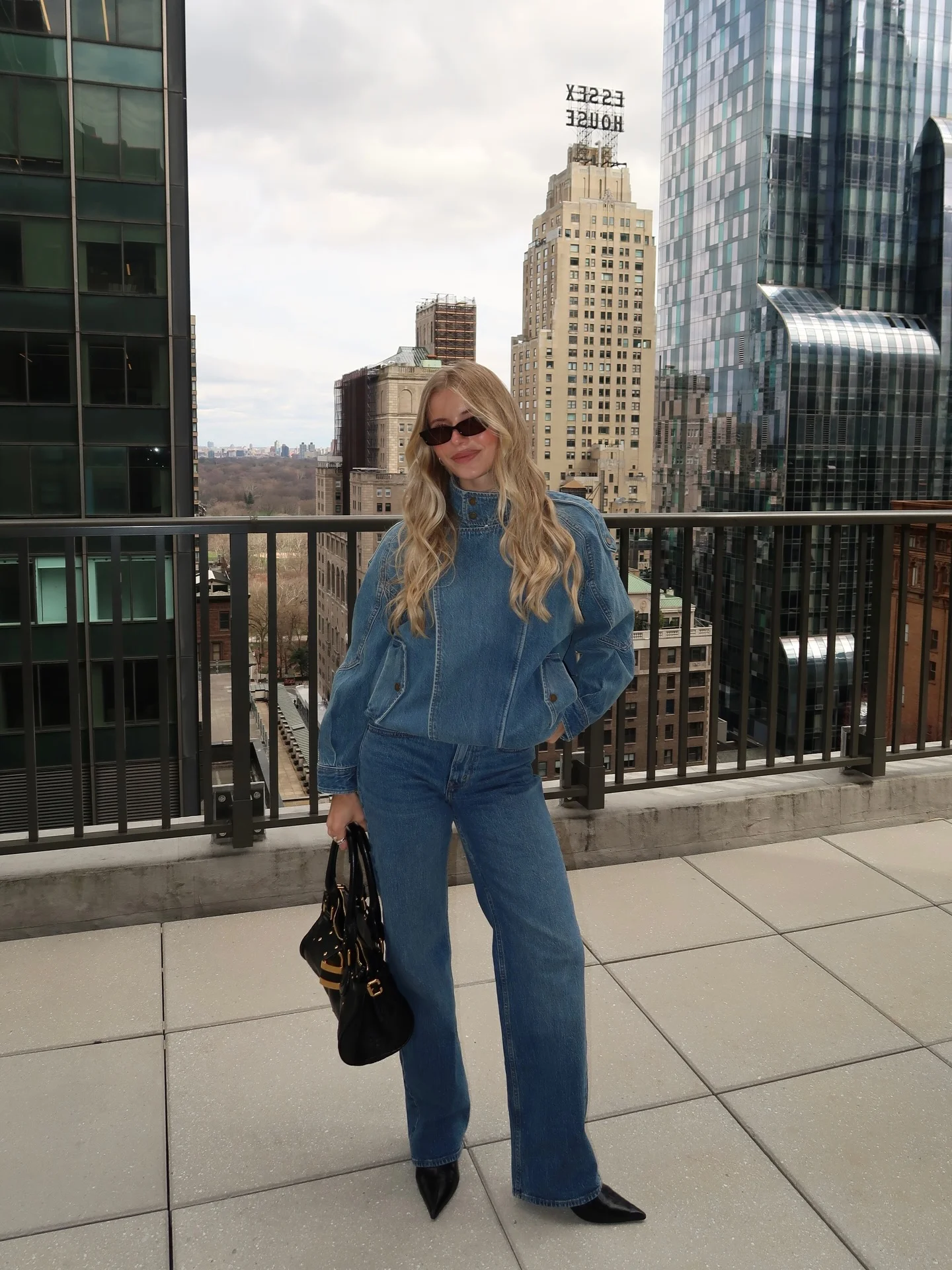 fall denim outfits for women 2026 Light Wash Denim Coordinates With Modern Minimalist Appeal