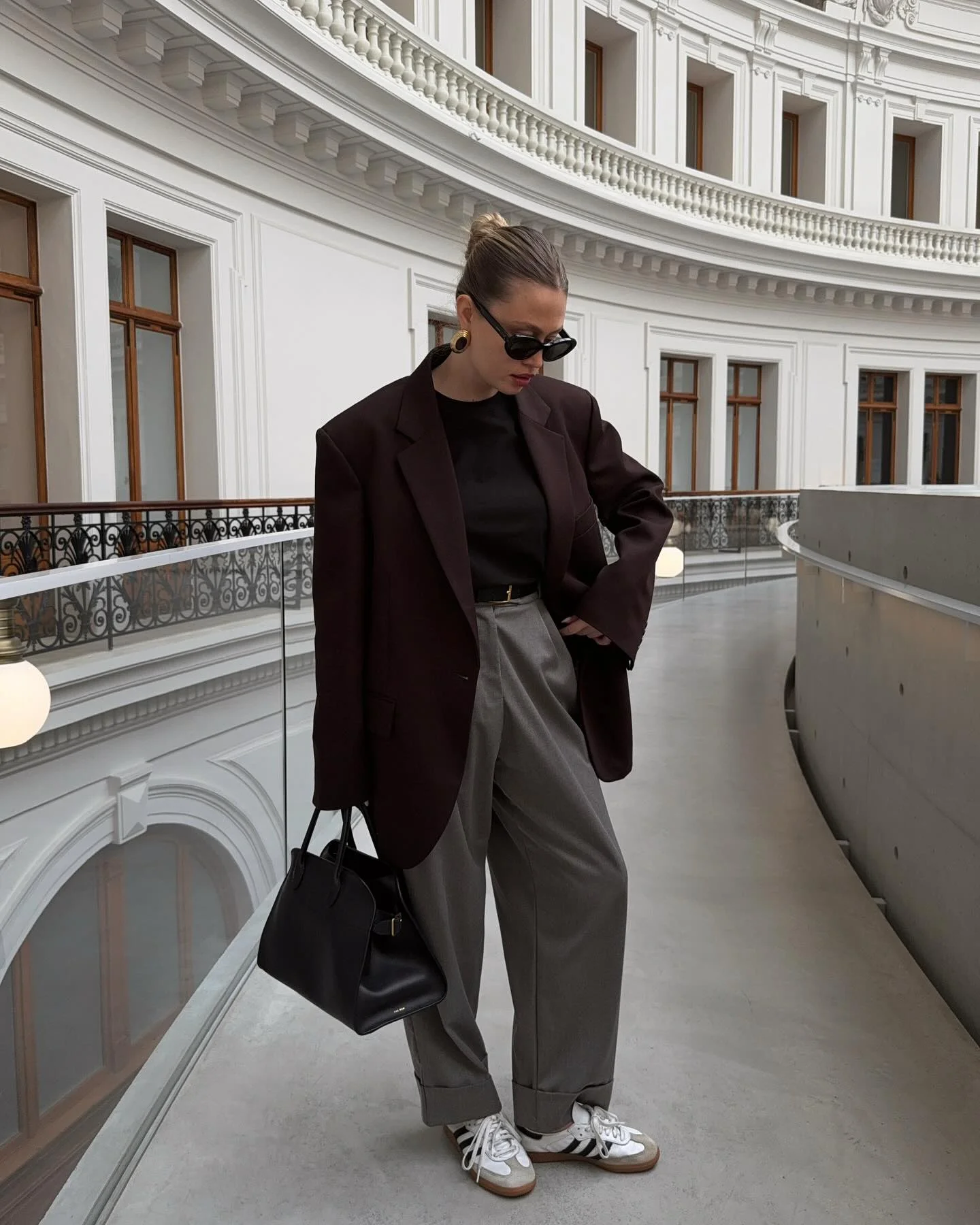 fall office outfits for women 2026 Relaxed Blazer Styling With Contemporary Work Pants