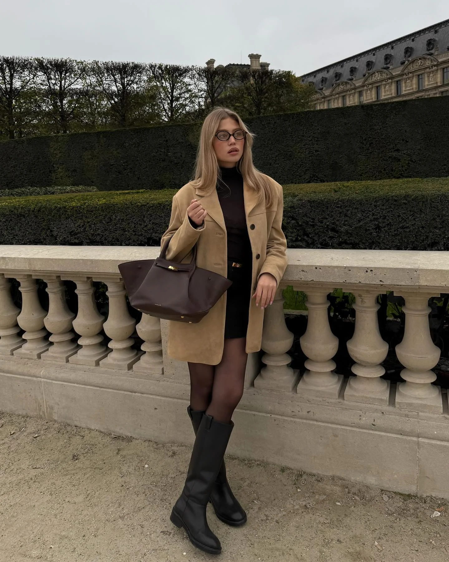 fall outfits with tights 2026 Camel Layers That Never Go Out Of Style