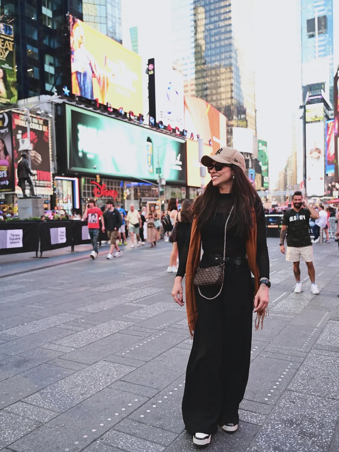 fall street style nyc outfits 2026 Monochrome Black Layers With Casual Uptown Energy