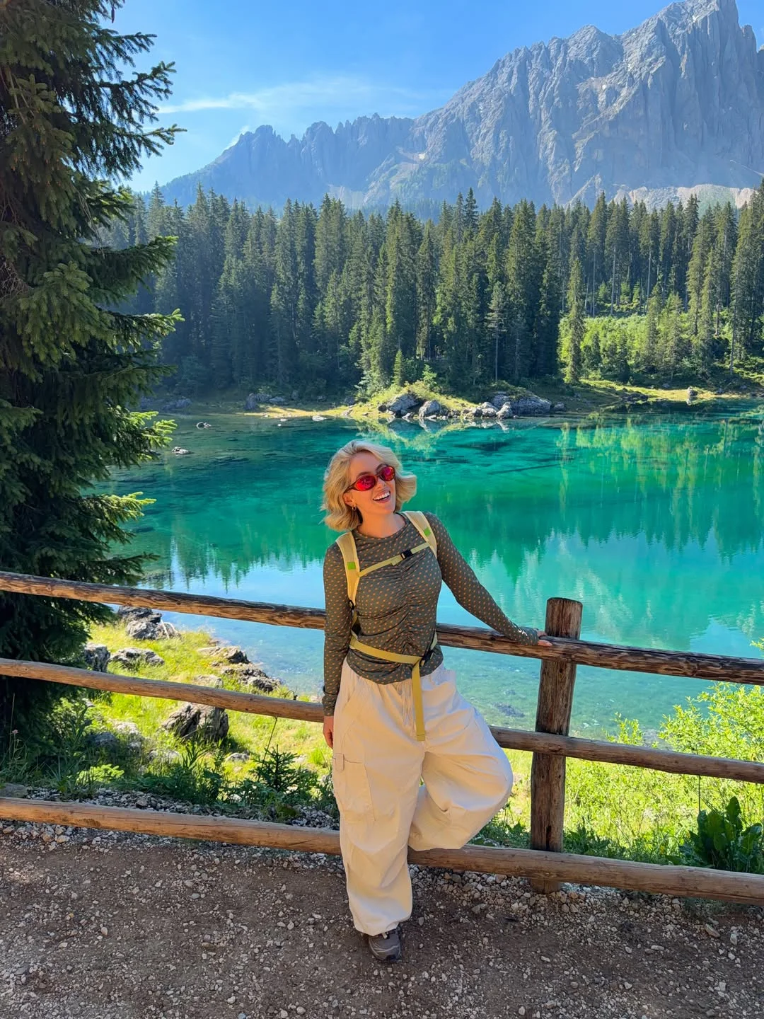 fall travel outfits for women 2026 Functional Cargo Pants Meet Mountain Adventure Style