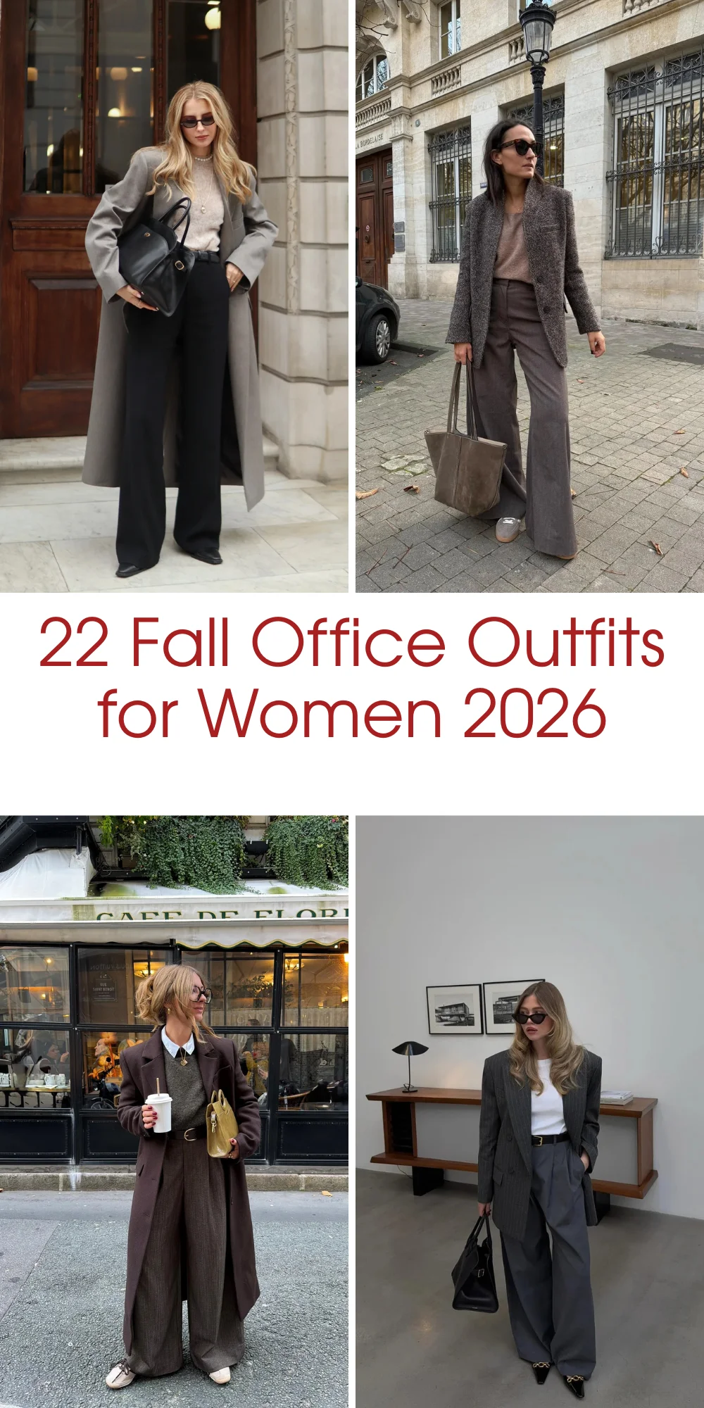 22 Chic Fall Office Outfits For Women 2026 That Make Getting Dressed For Work Effortless