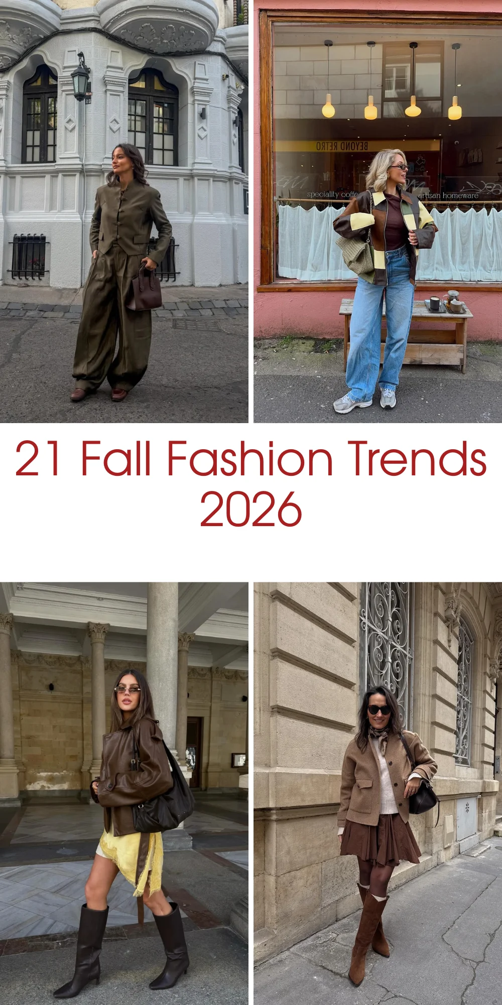 21 Fall Fashion Trends 2026: Chic Outfit Ideas, Casual Looks And Timeless Style Inspiration