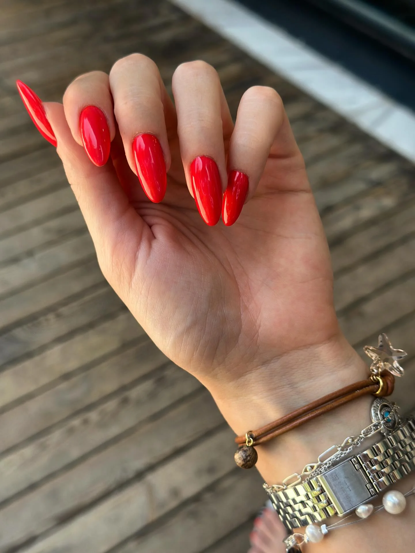 best nail colors for august 2026 Classic Cherry Red That Always Looks Expensive