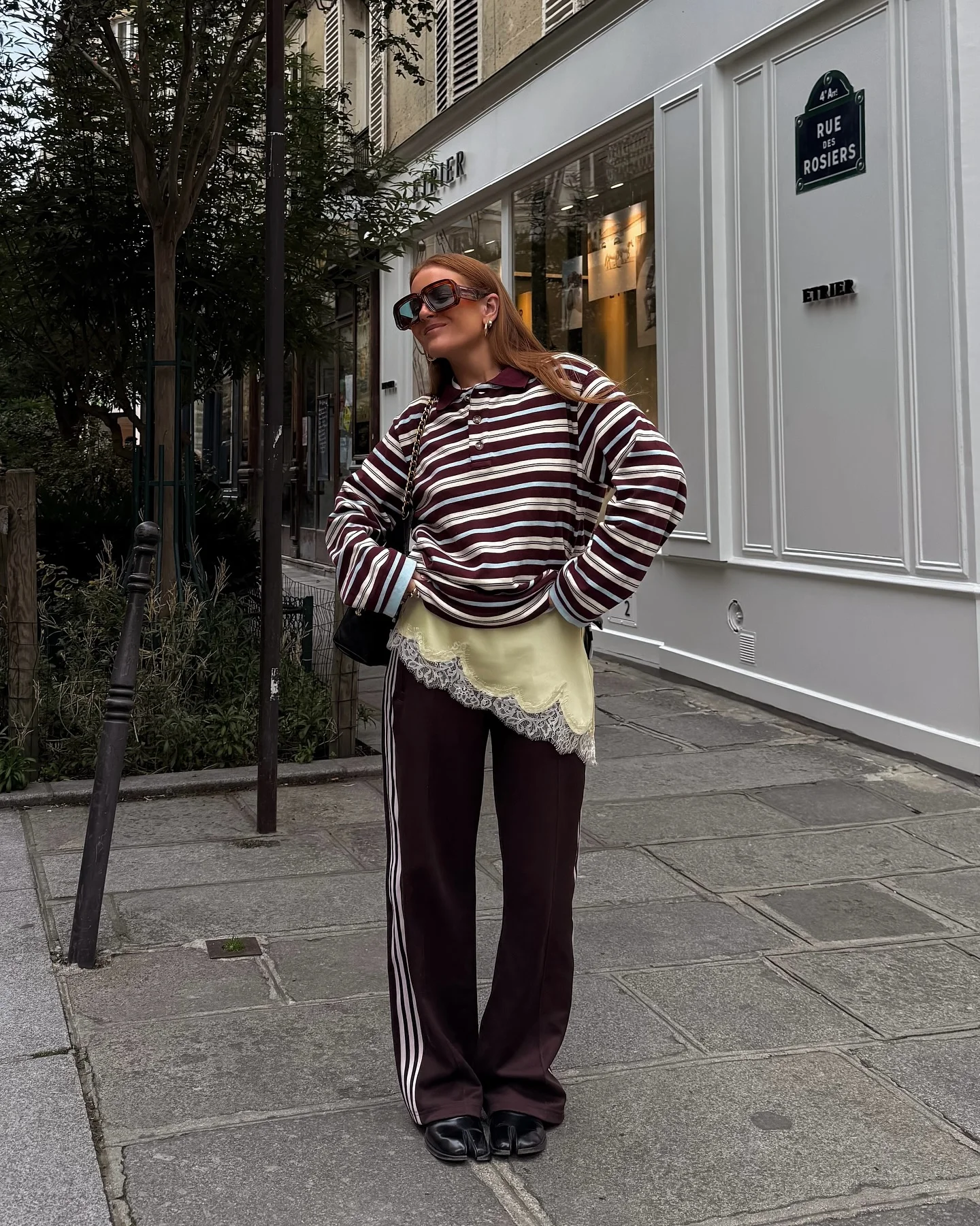 september fashion trends 2026 Sporty Stripes Meet Feminine Layering