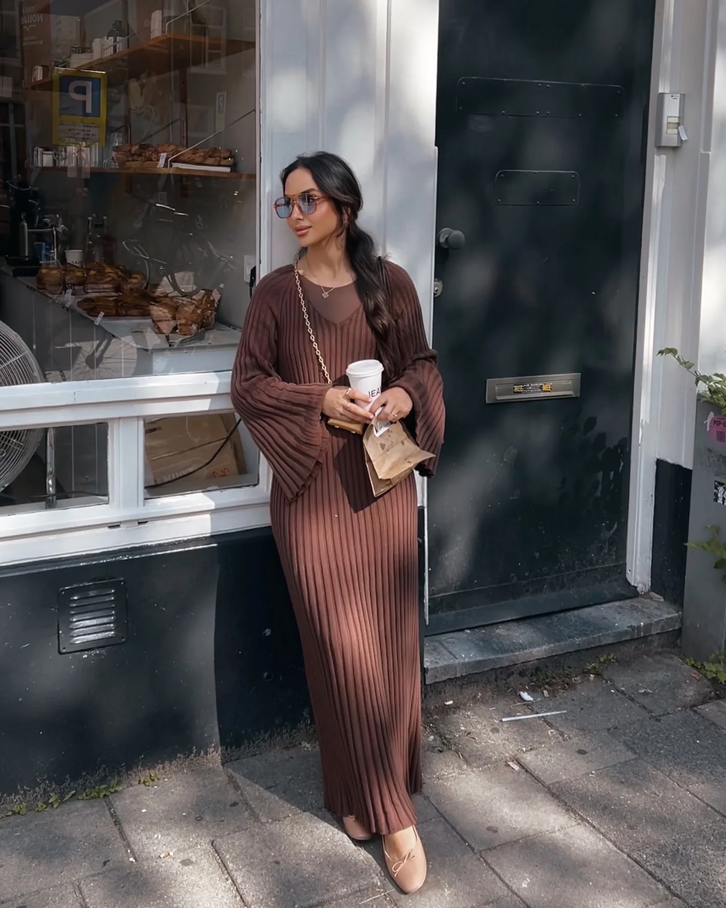 womens modest fall outfits 2026 Soft Ribbed Knit Dressing For Effortless Autumn Days