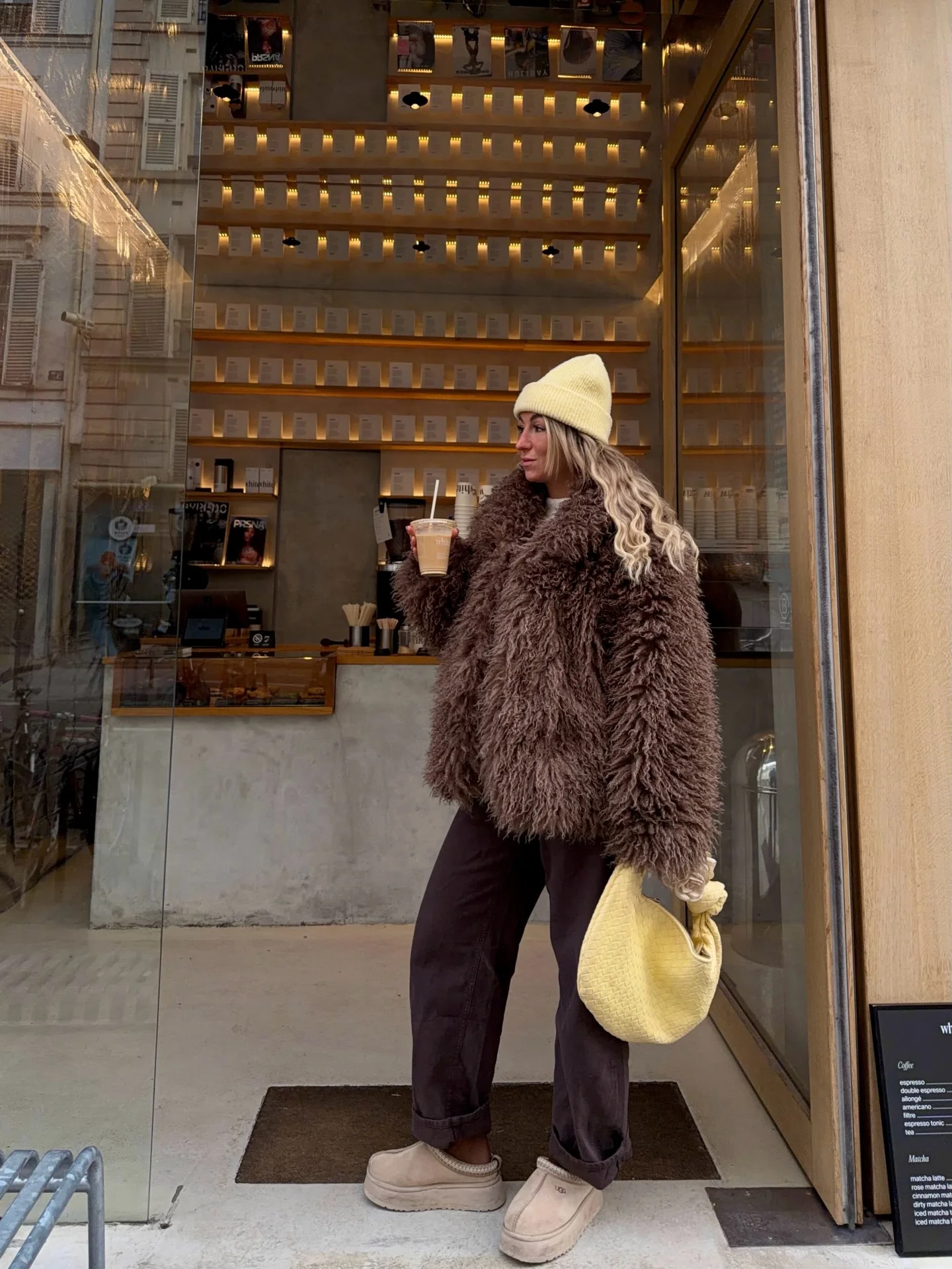 shaggy jacket Chocolate Brown Shaggy Jacket For Cozy Coffee Runs