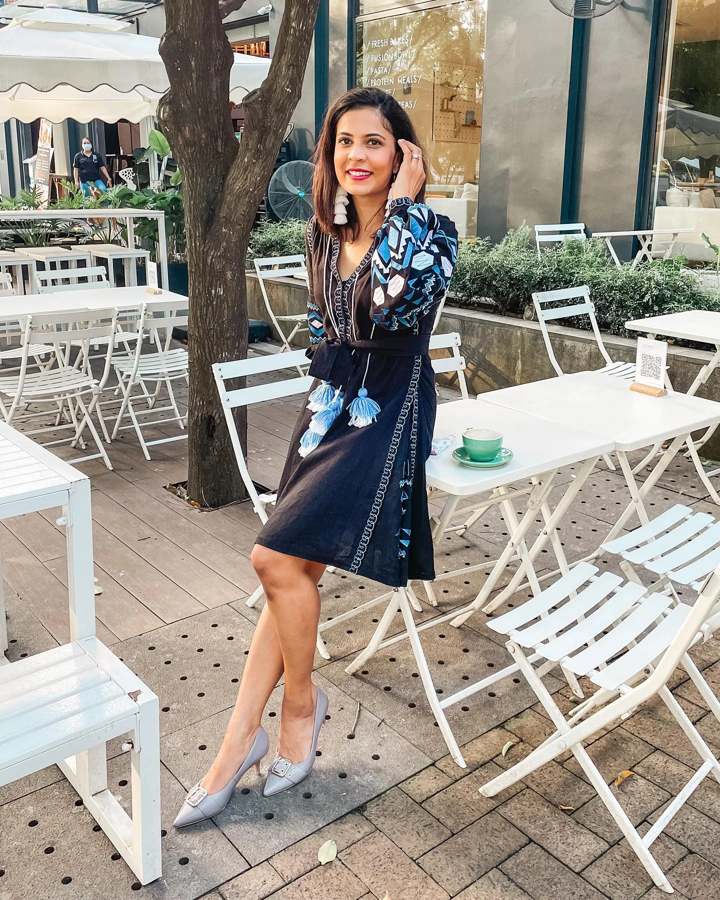 boho chic fall outfits for work 2026 Artisan Embroidery For Creative Office Days