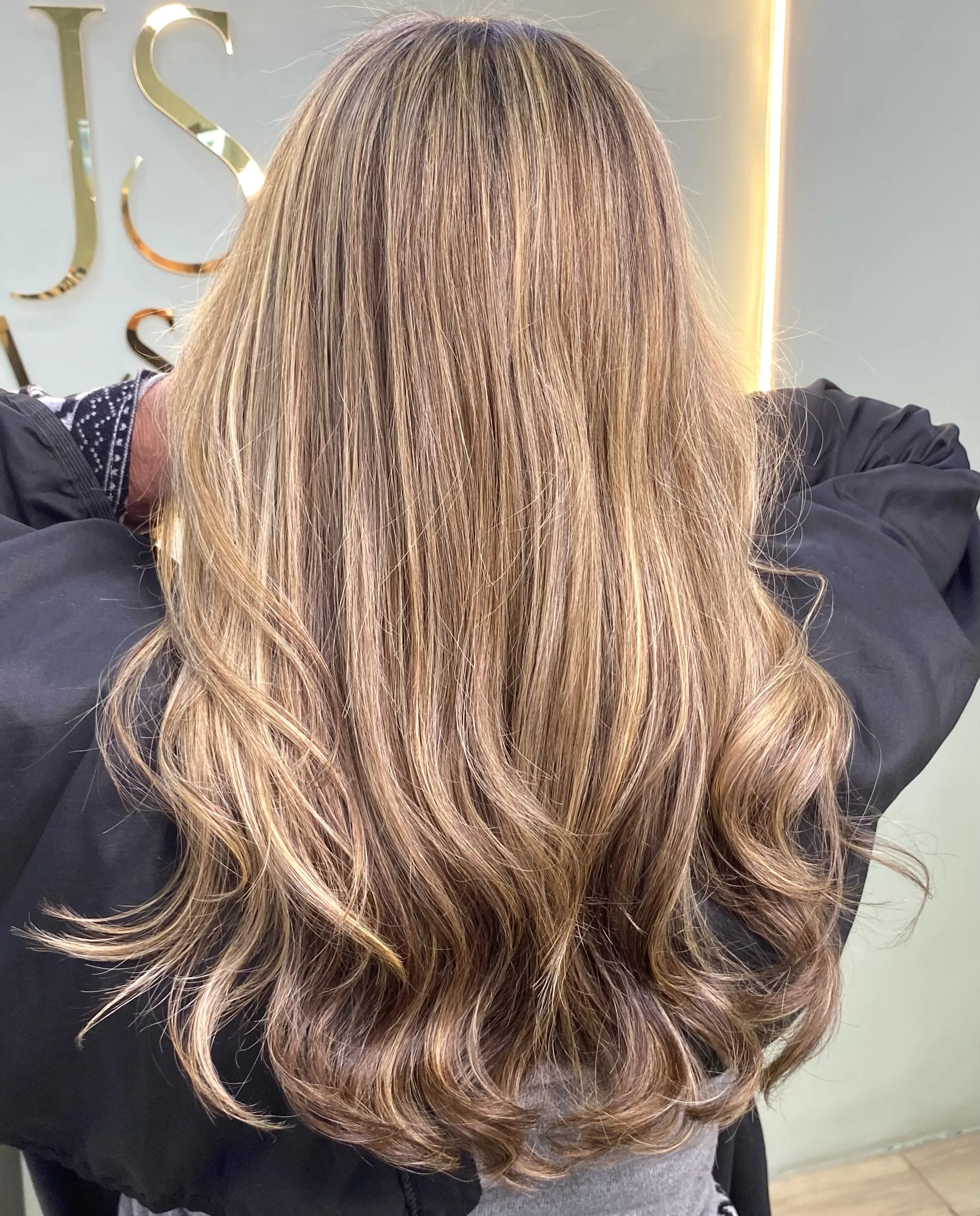 dirty blonde hair color Dimensional Blonde Ribbons With Natural Lowlights