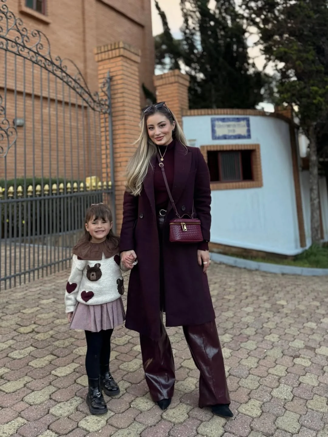 comfy mom outfits fall aesthetic 2026 Rich Burgundy Layers That Feel Timeless And Classy