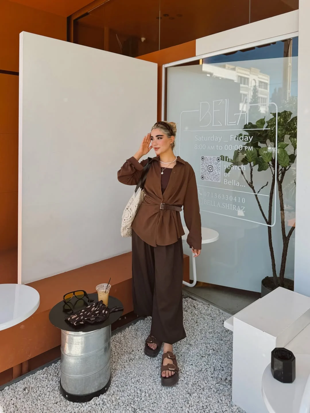 early fall outfits late summer Chocolate Monochrome Layers For Relaxed Everyday Elegance