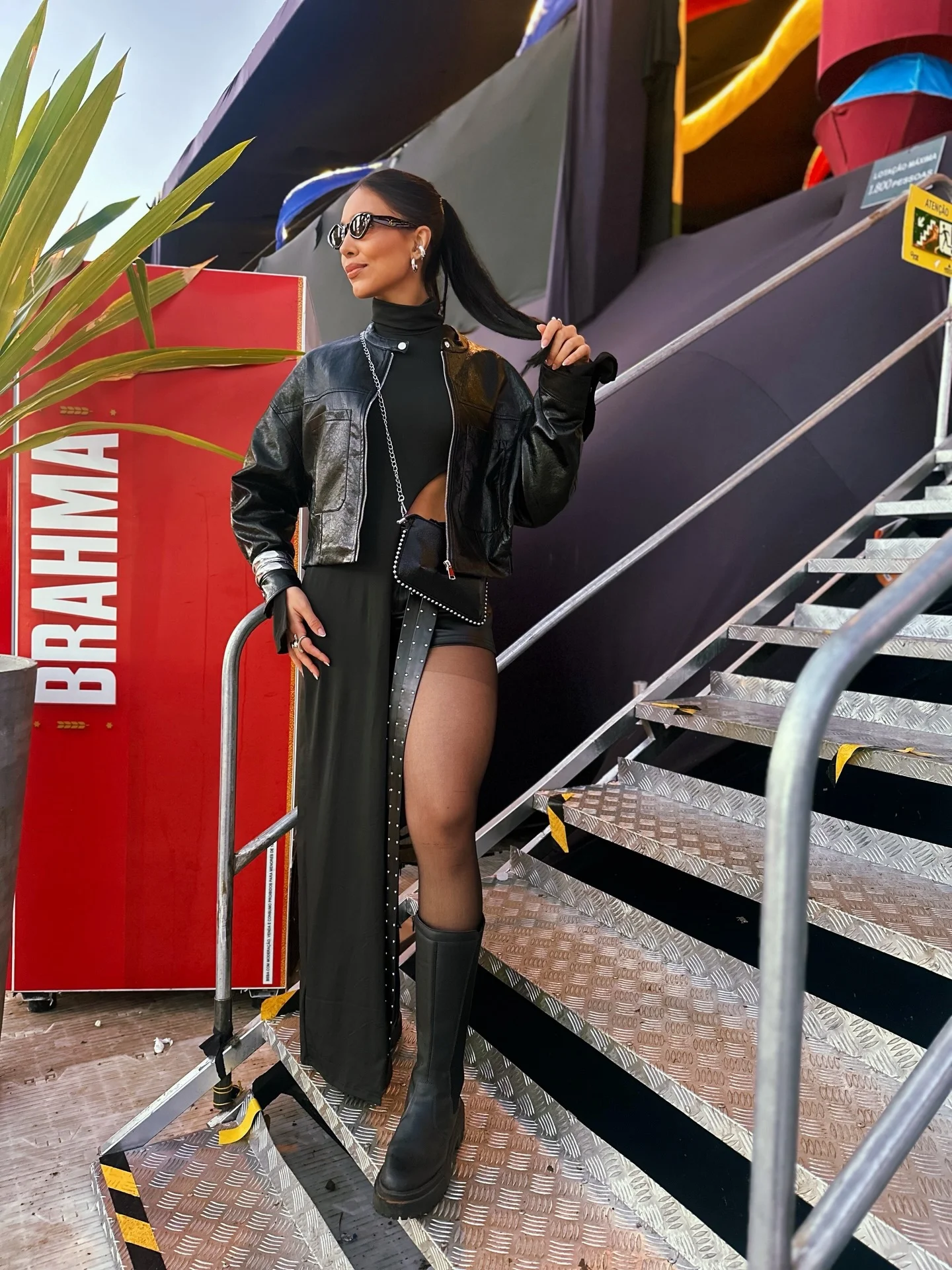 fall festival outfits for women 2026 Minimalist Black With An Elevated Leather Jacket