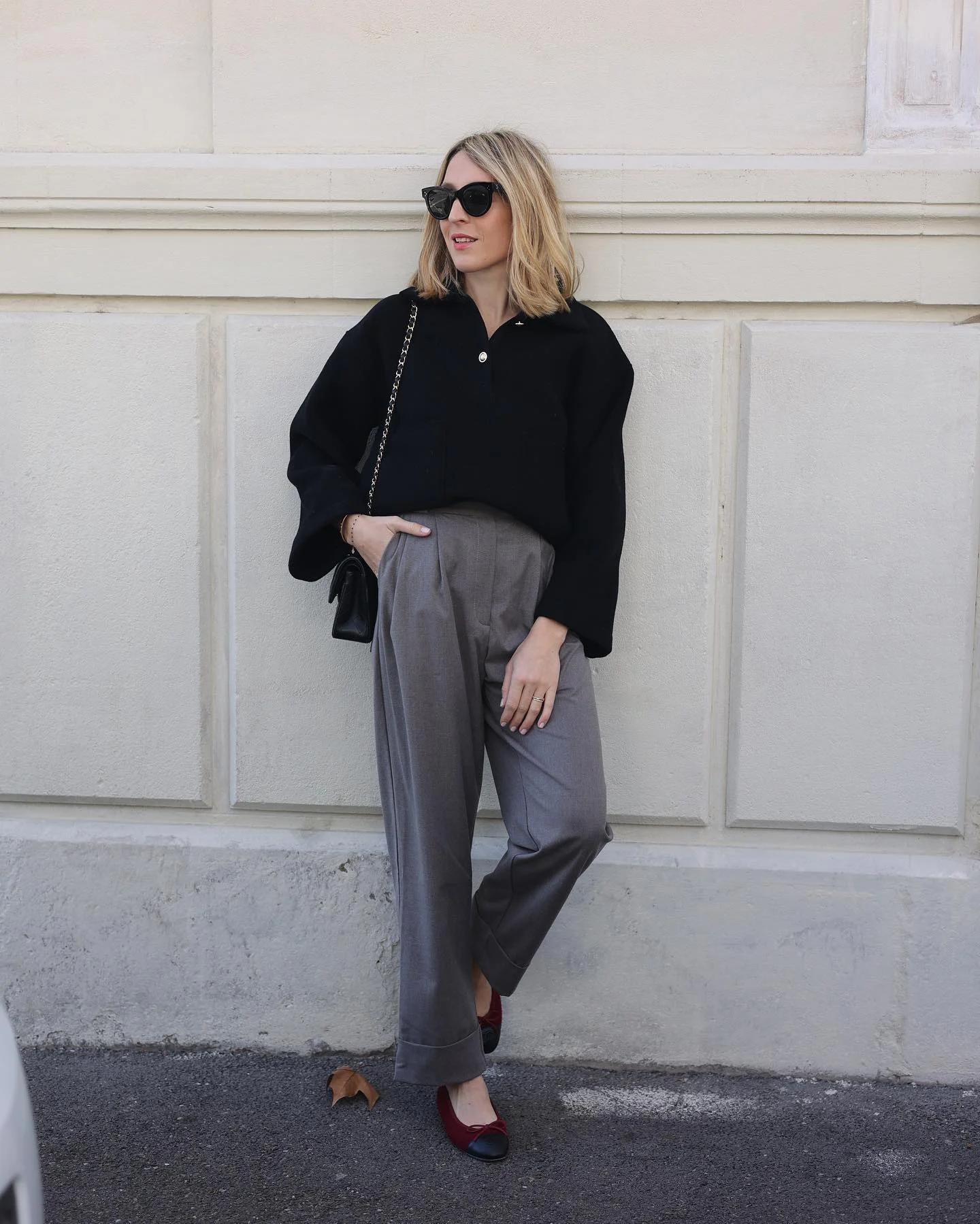 autumn casual work outfits for women 2026 Relaxed Knitwear With Tailored Trousers That Feel Effortlessly Chic
