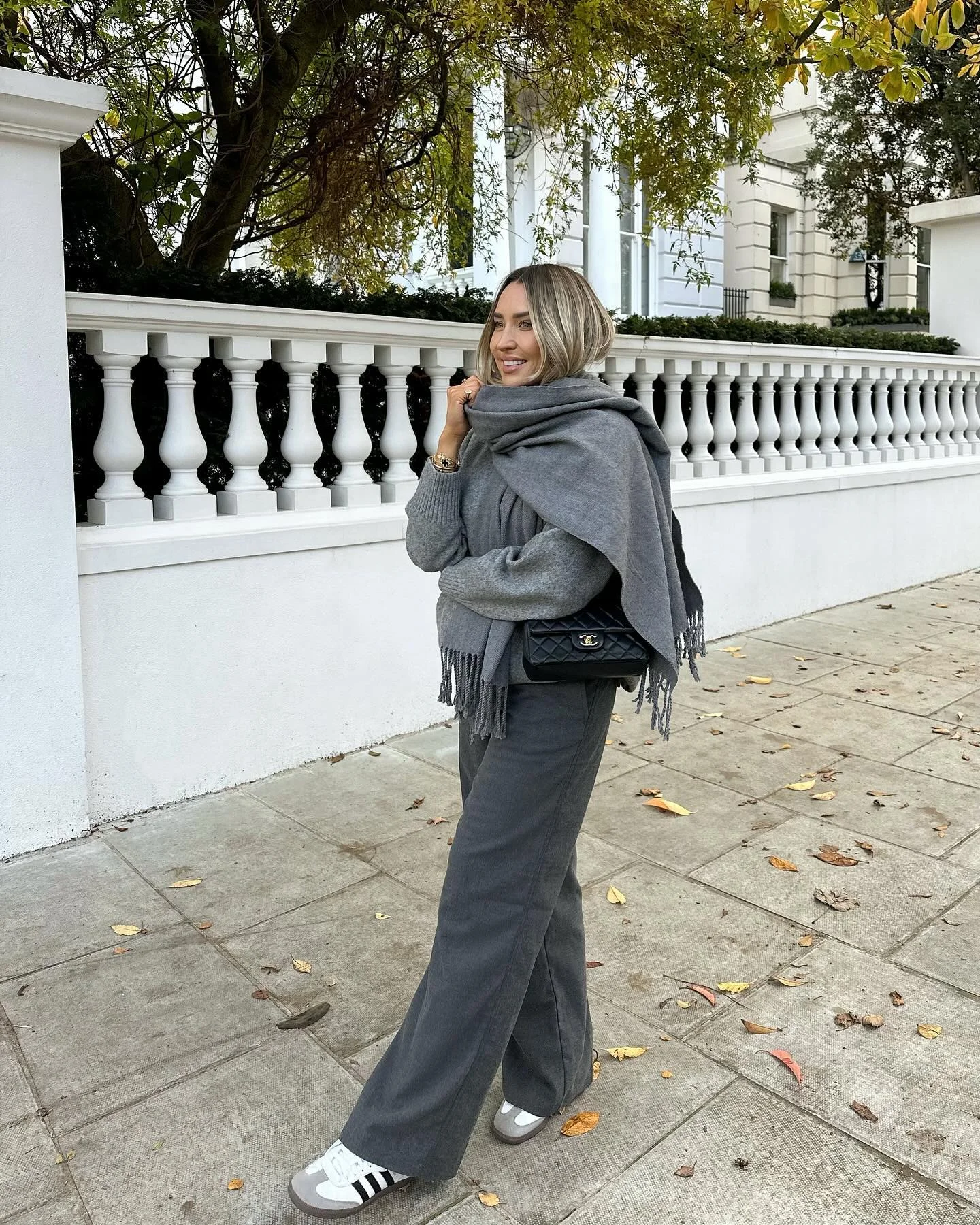 cute comfy fall outfits 2026 Soft Monochrome Layers For Crisp Autumn Mornings