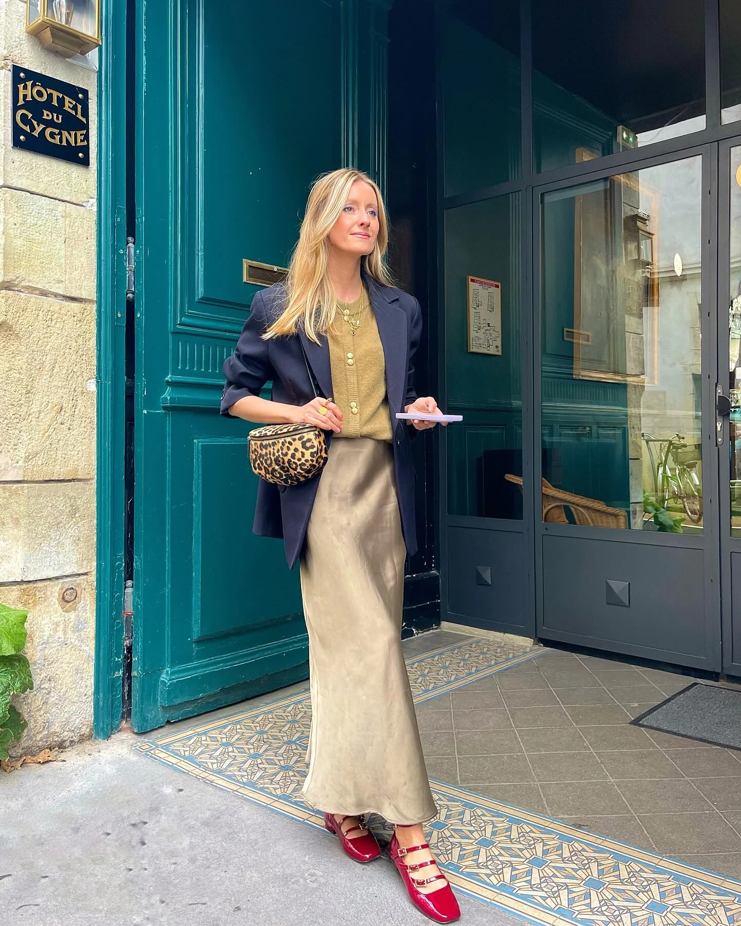 womens modest fall outfits 2026 Soft Satin Skirt Styling With Rich Autumn Accents