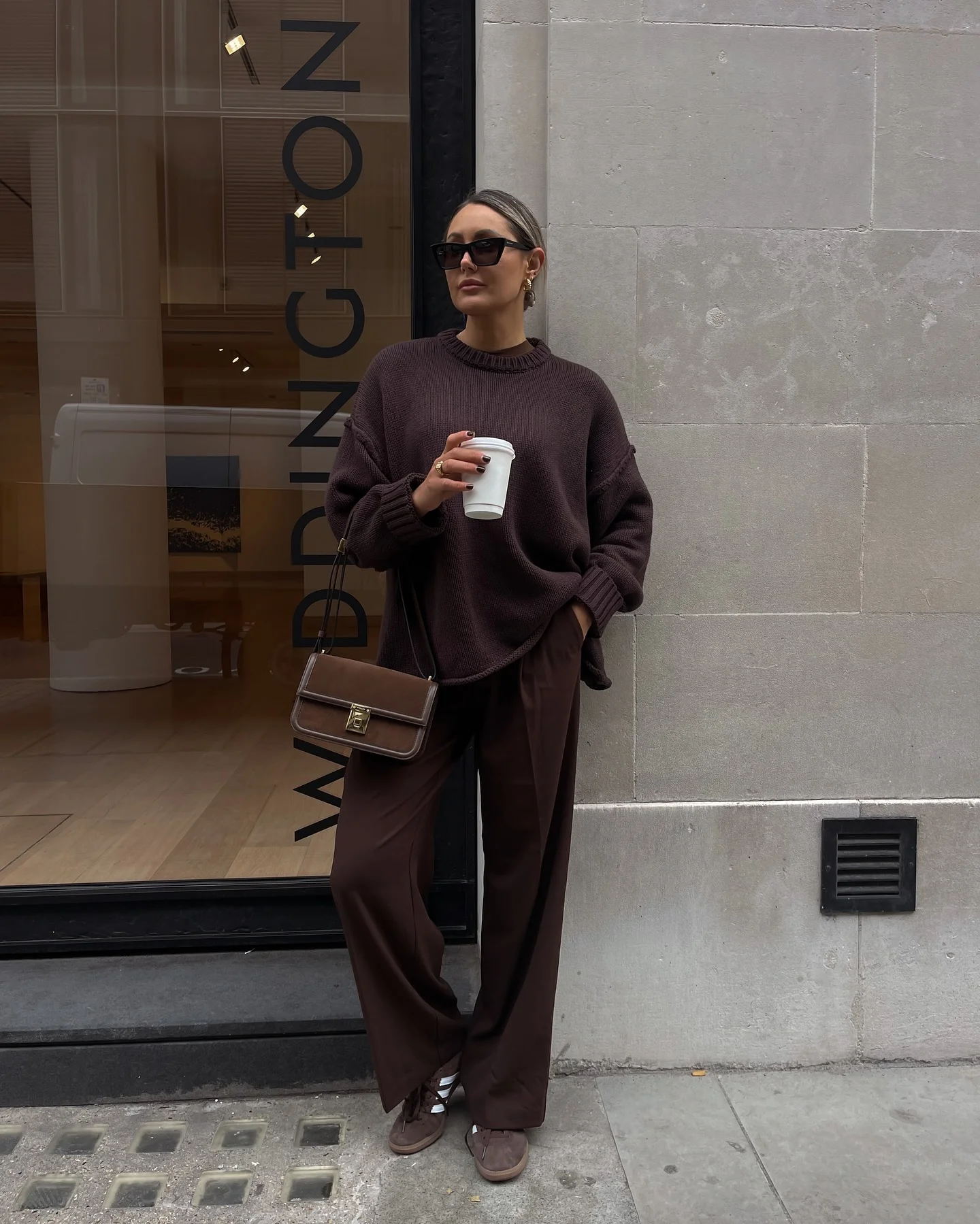 comfy fall outfits for lazy days 2026 Rich Chocolate Layers That Feel Relaxed Yet Refined