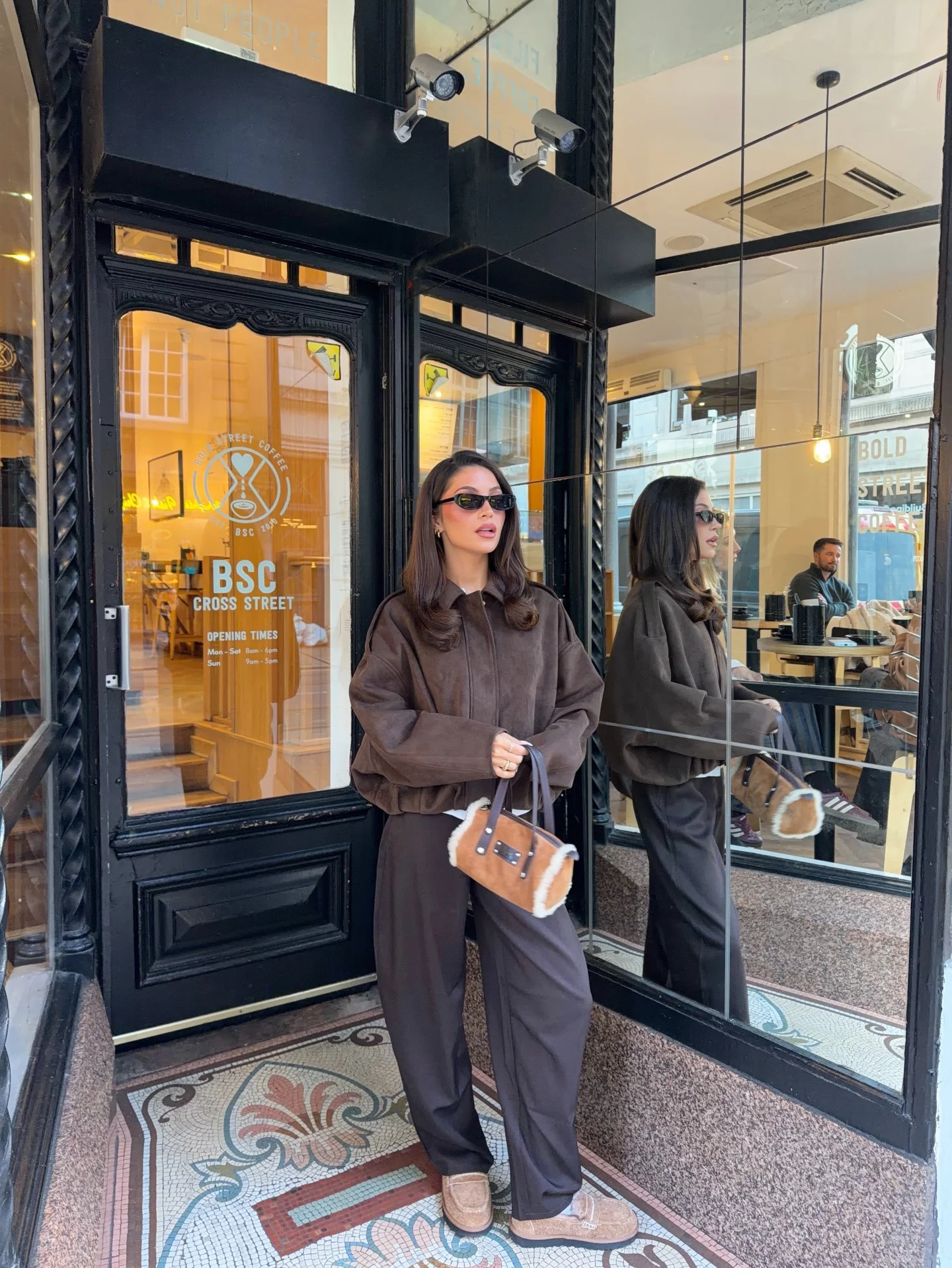 fall comfy outfits 2026 Chocolate Monochrome Layers With Luxe Cozy Texture