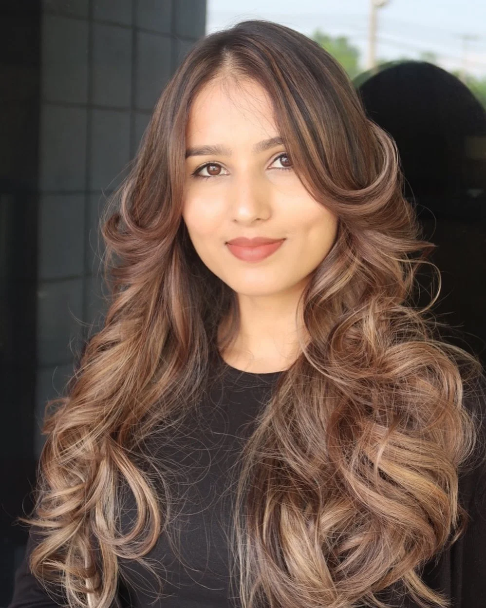 body waves hairstyle Long Layered Body Waves With Face-Framing Glamour