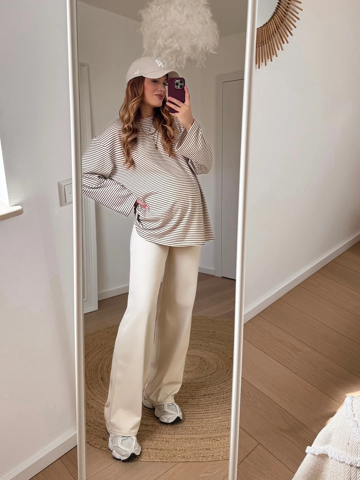 comfy pregnancy outfits for fall 2026 Minimal Neutral Loungewear For Everyday Comfort