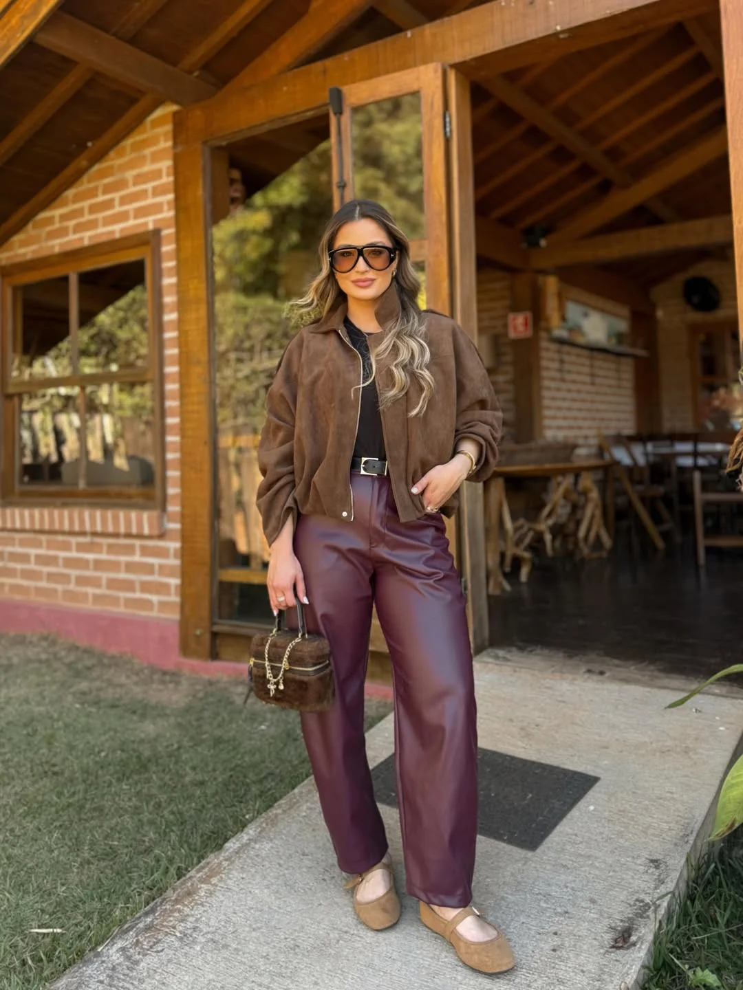 september fashion trends 2026 Chocolate Suede And Burgundy Leather For Modern Autumn Elegance