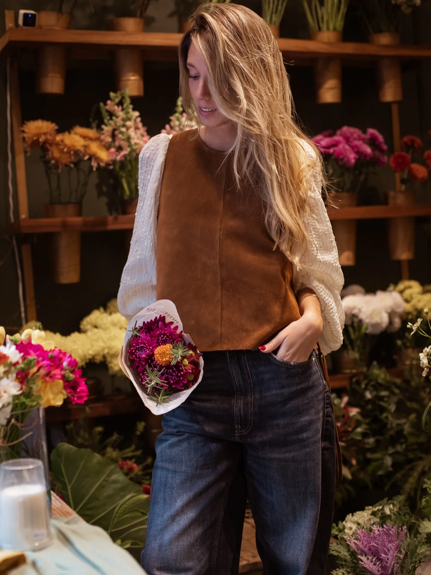 boho chic fall outfits for work 2026 Earthy Suede Textures For Cozy Office Days