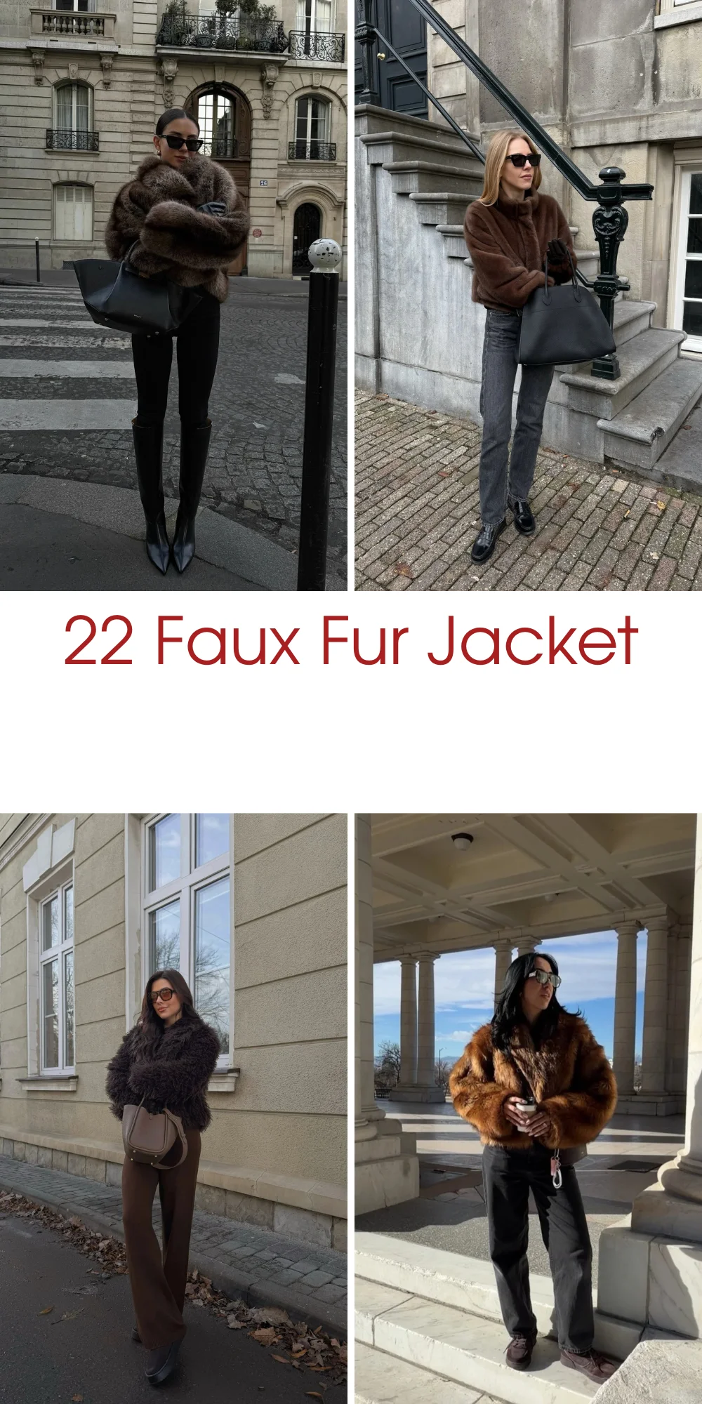 22 Faux Fur Jacket Outfit Ideas 2026: Chic Winter Looks You'll Want to Copy