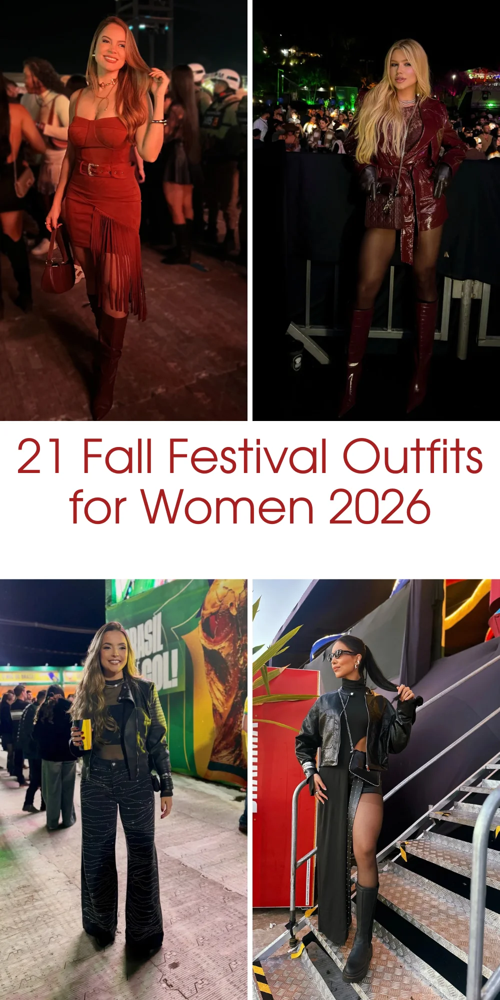 21 Fall Festival Outfits for Women 2026: Chic Outfit Ideas for Every Outdoor Event