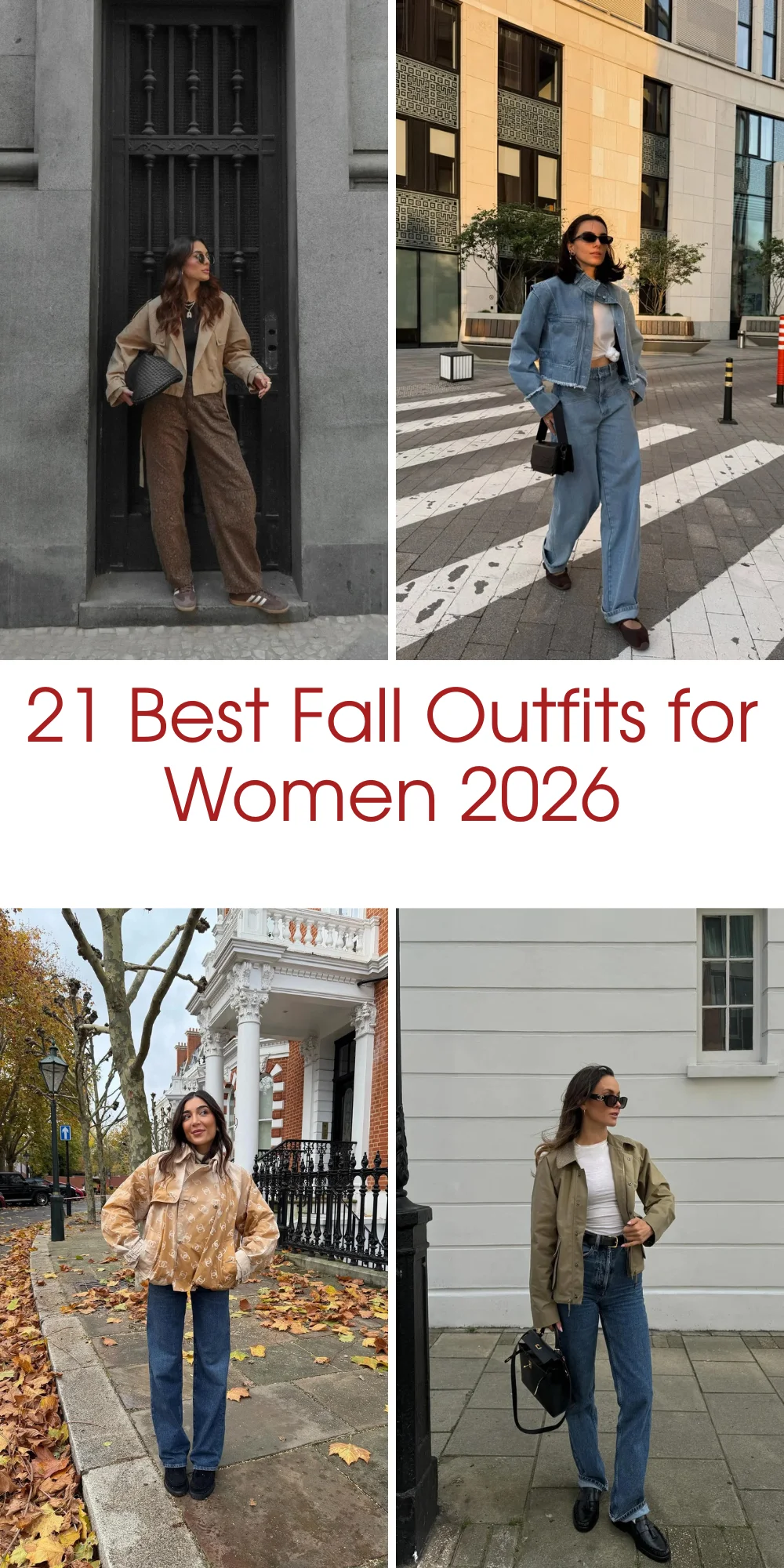 21 Best Fall Outfits For Women 2026: Chic Outfit Ideas You'll Want To Wear All Season