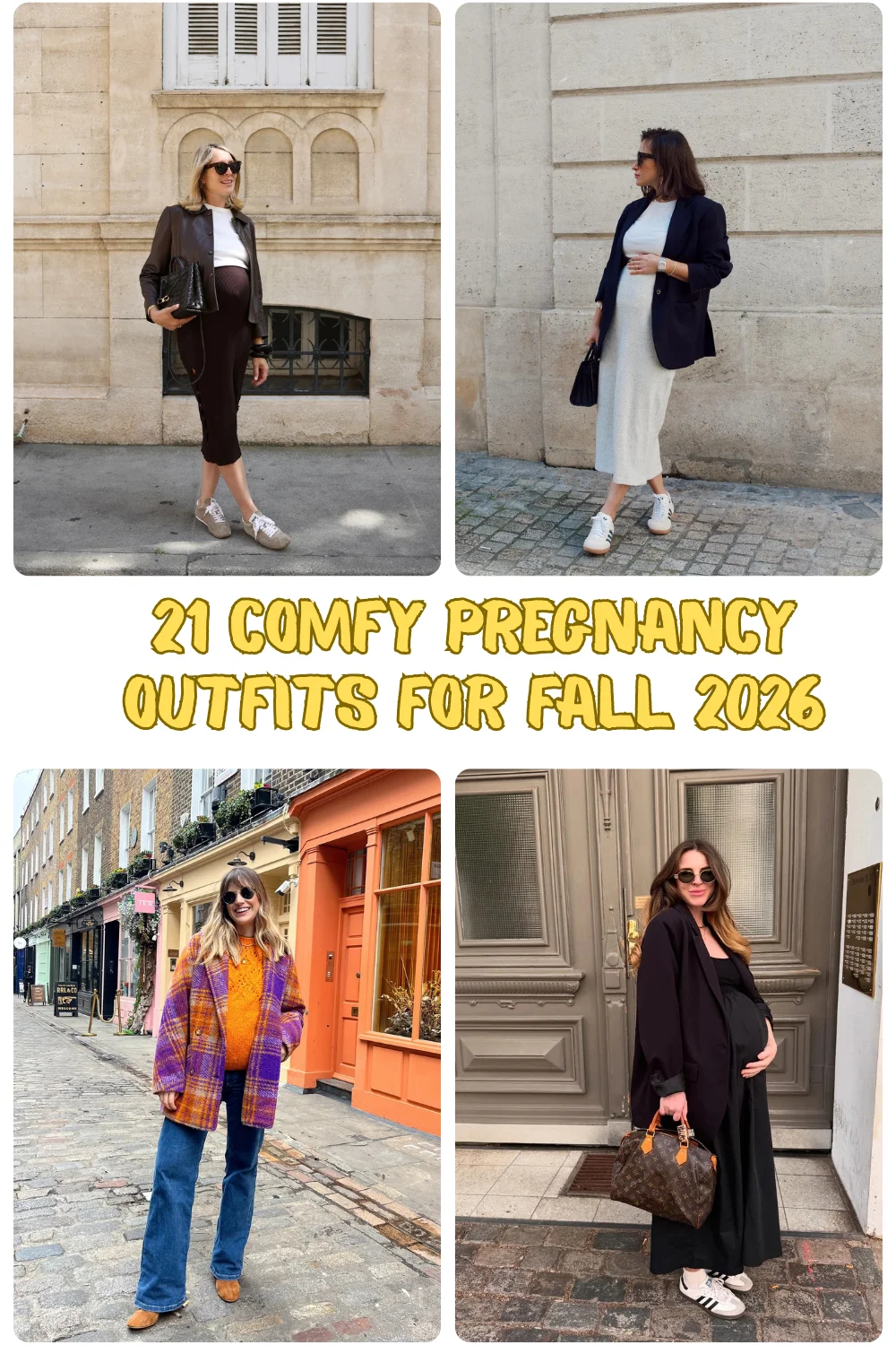 21 Comfy Pregnancy Outfits for Fall 2026: Cozy, Chic & Effortless Maternity Style Ideas