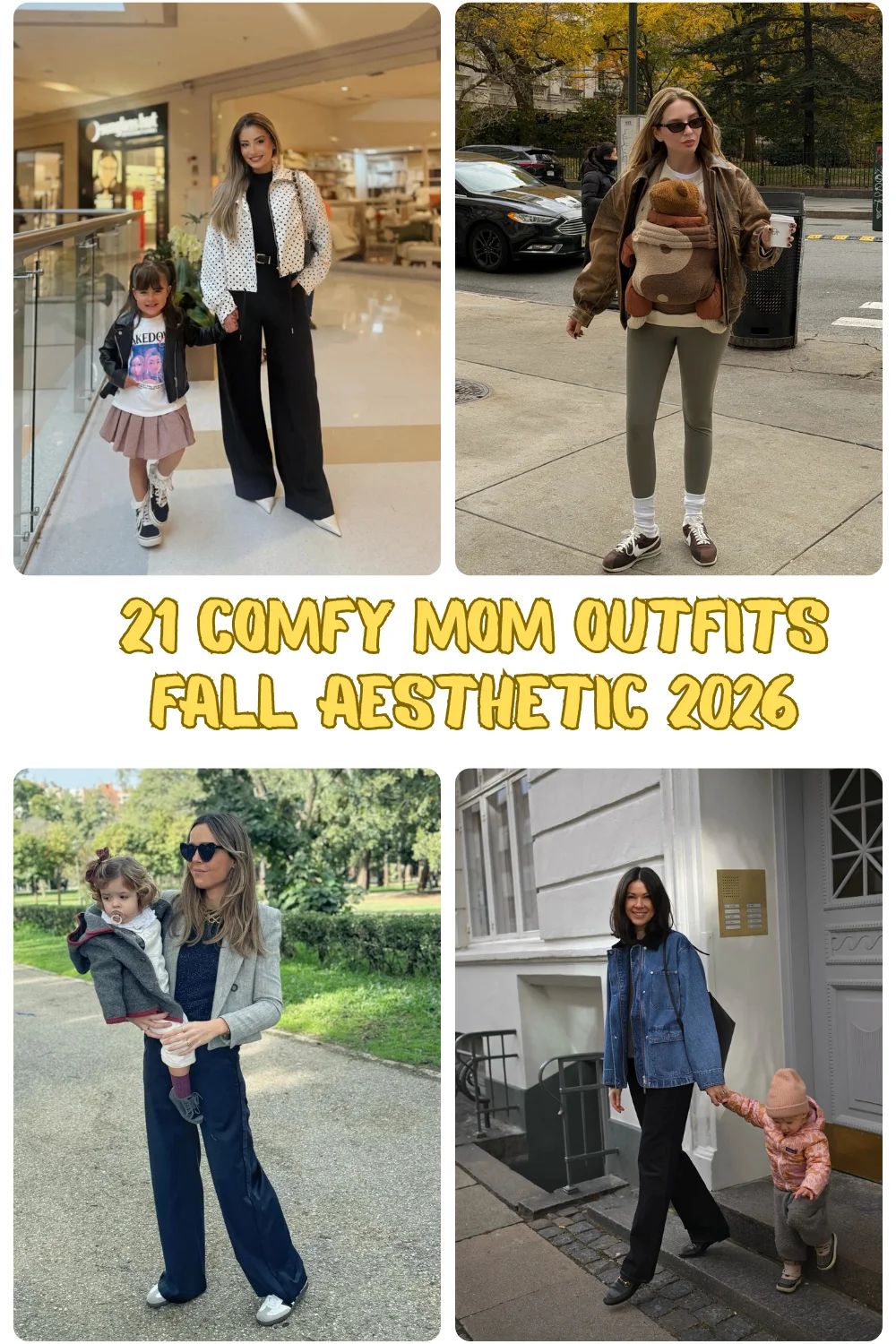 21 Comfy Mom Outfits Fall Aesthetic 2026 - Cozy and Chic Ideas for Everyday Style