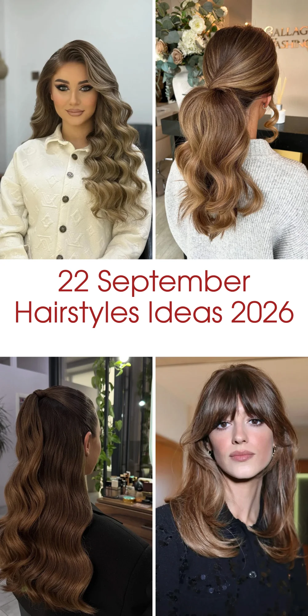 22 September Hairstyles Ideas 2026: Chic Looks To Refresh Your Style This Fall