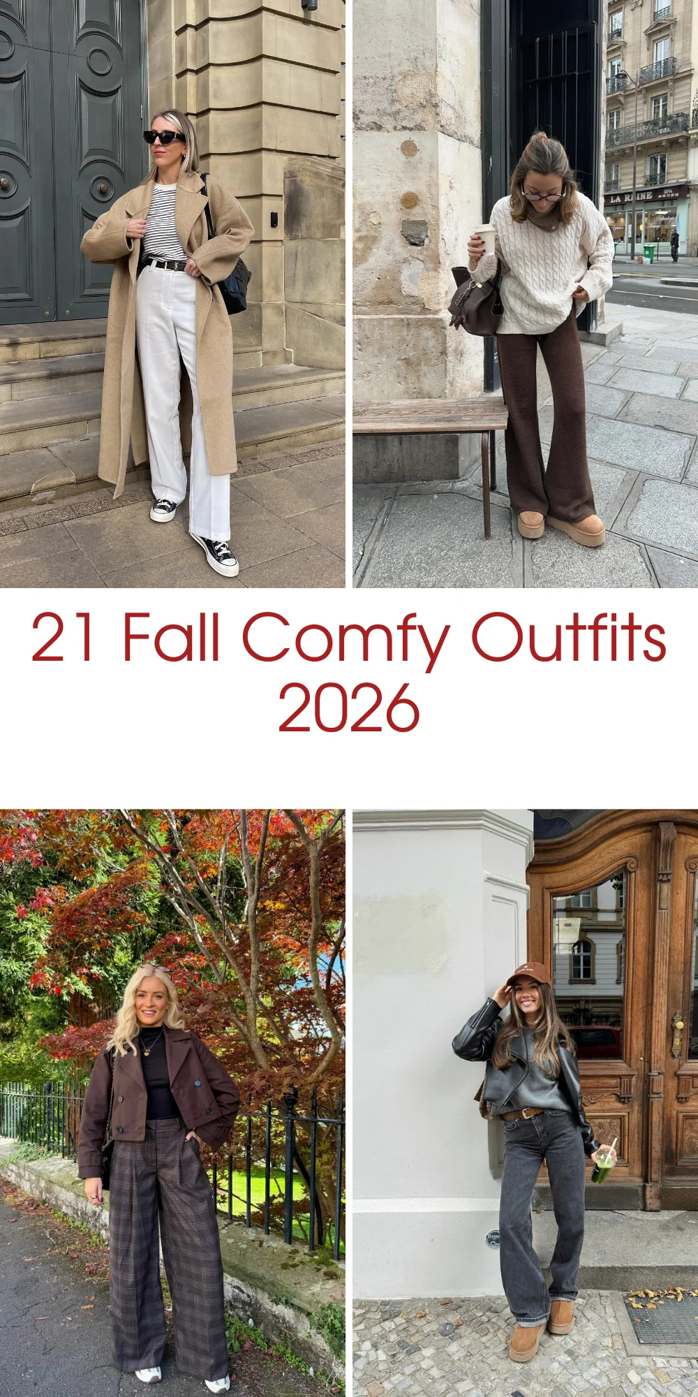 21 Fall Comfy Outfits 2026: Cozy And Stylish Outfit Ideas For Everyday Wear