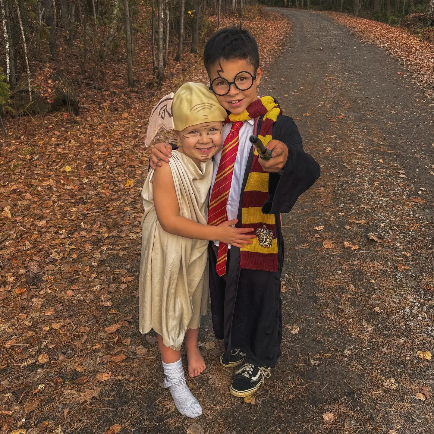 halloween costume for kids 2026 Wizard And Wrapped Mummy Duo