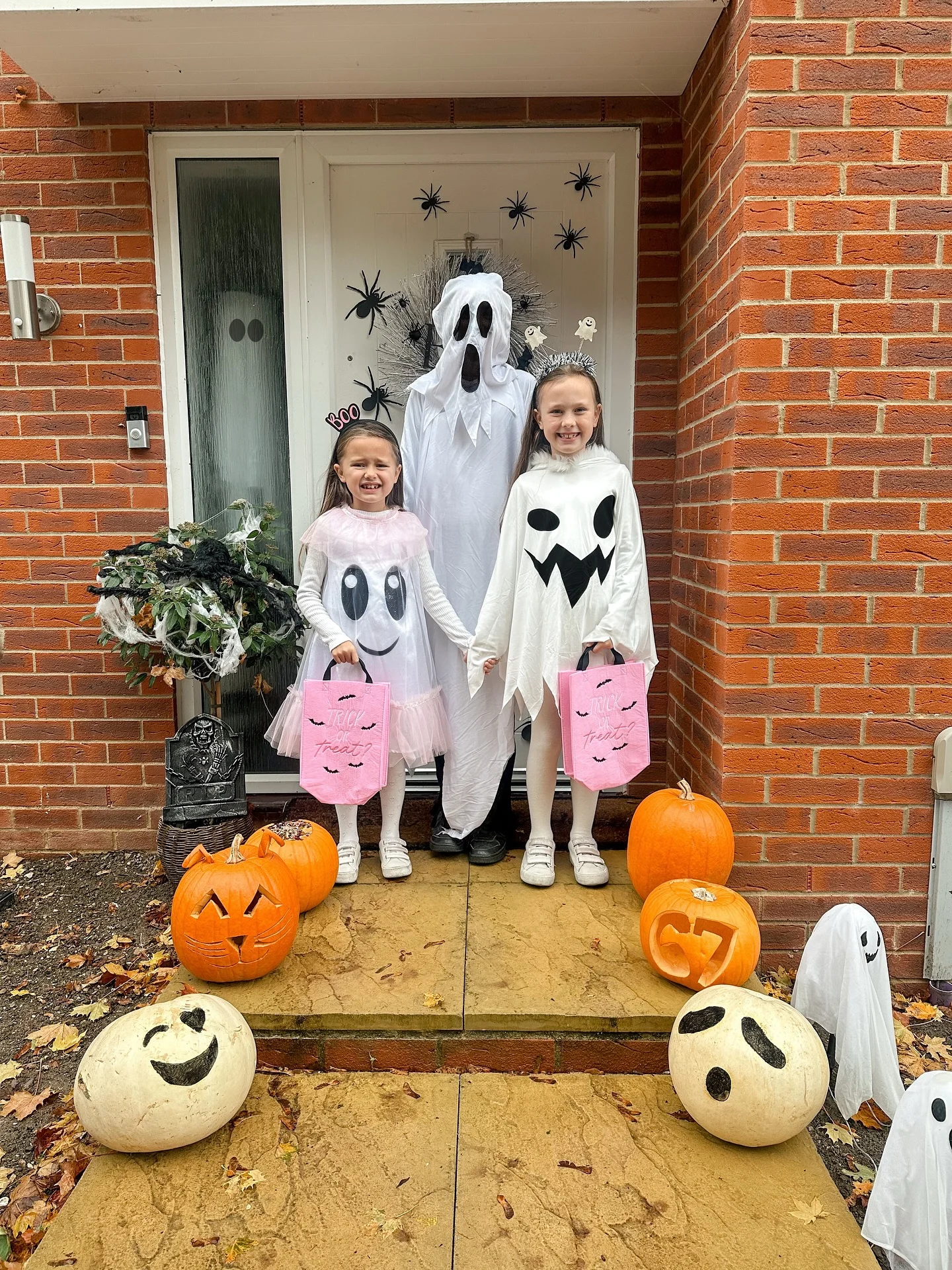 halloween costume for kids 2026 Ghostly Trio With Soft Halloween Charm