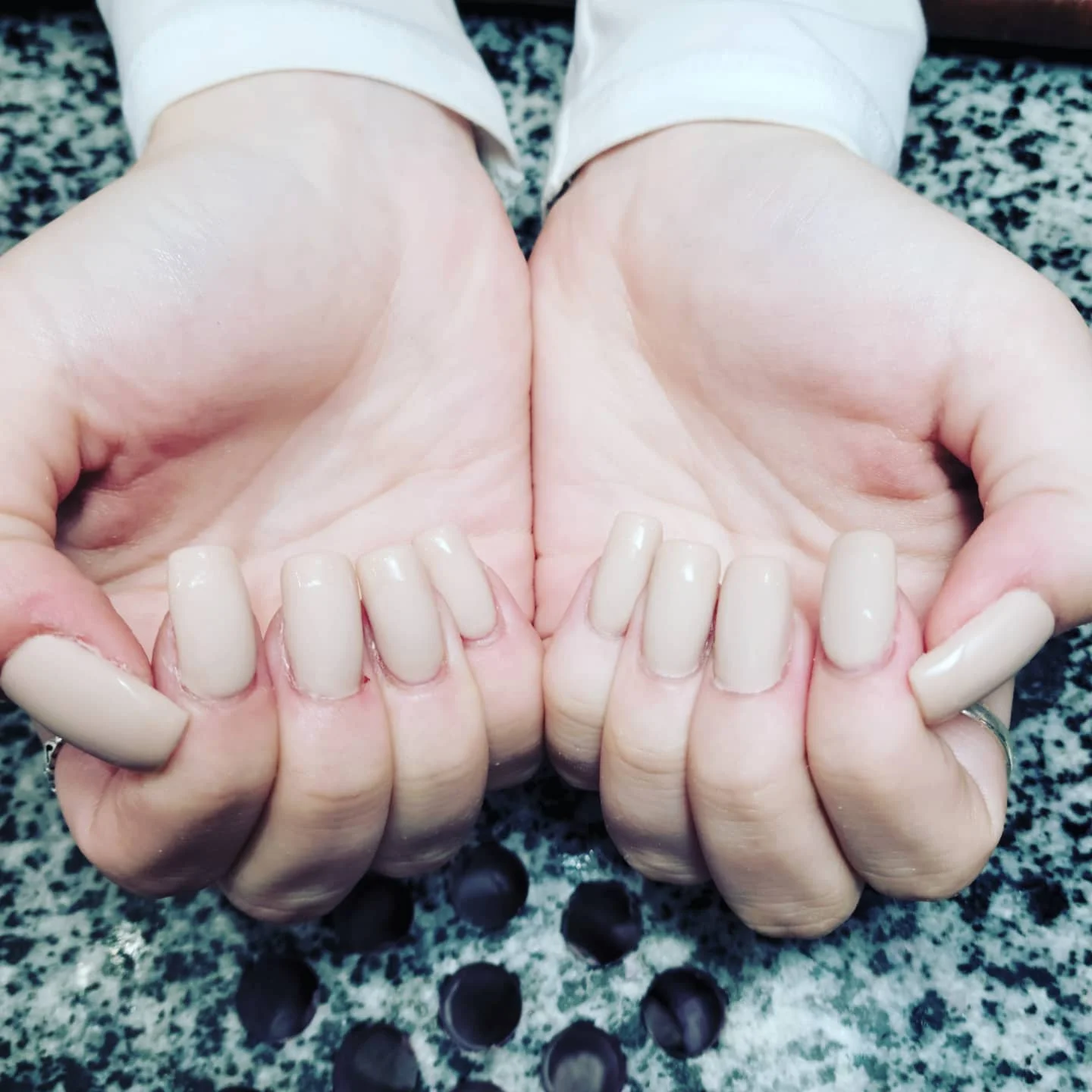 fall manicure colors 2026 Soft Creamy Nude For An Effortless Seasonal Neutral