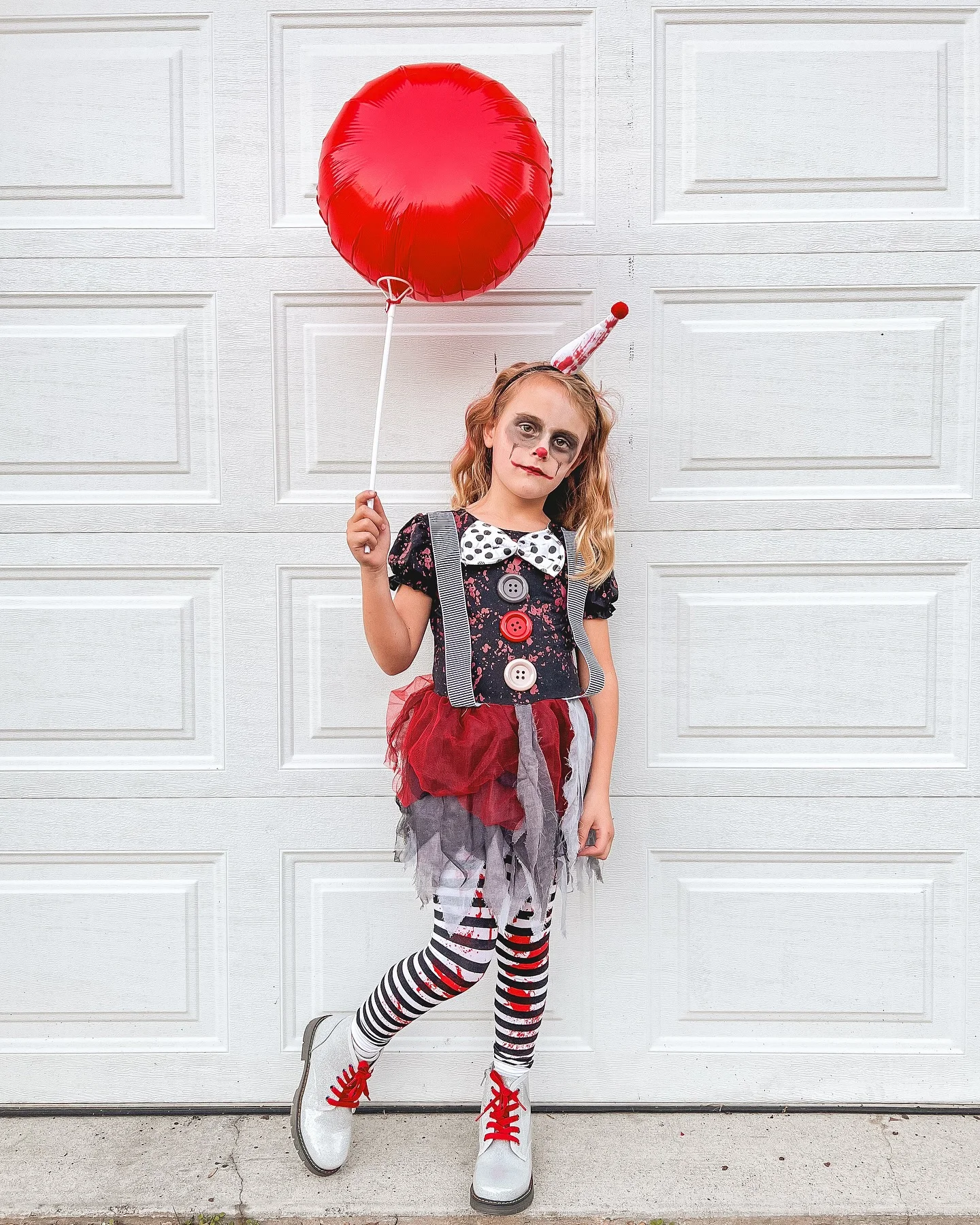 halloween costume for kids 2026 Glamorous Horror Clown