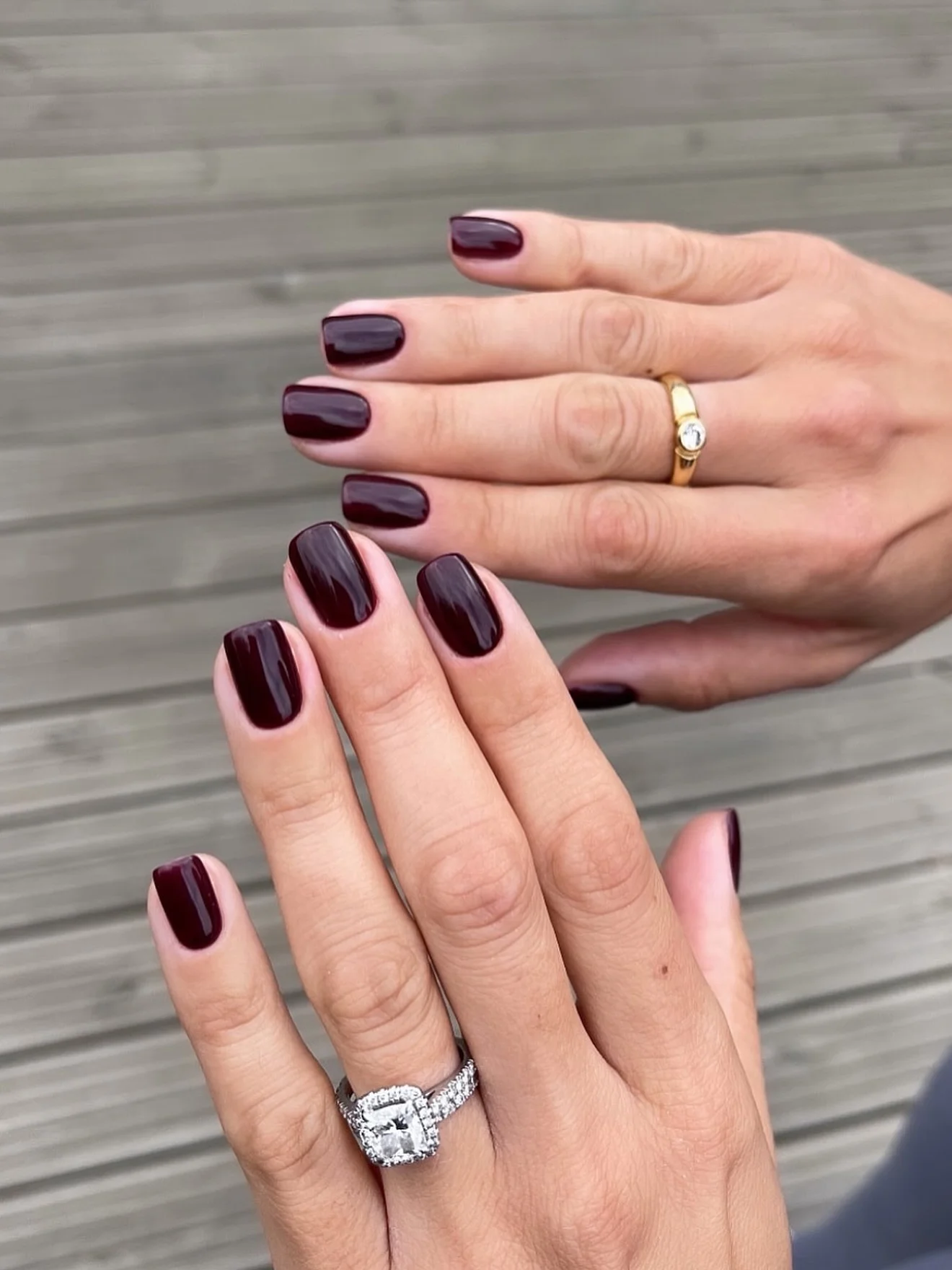 fall manicure colors 2026 Deep Burgundy For A Quietly Dramatic Finish