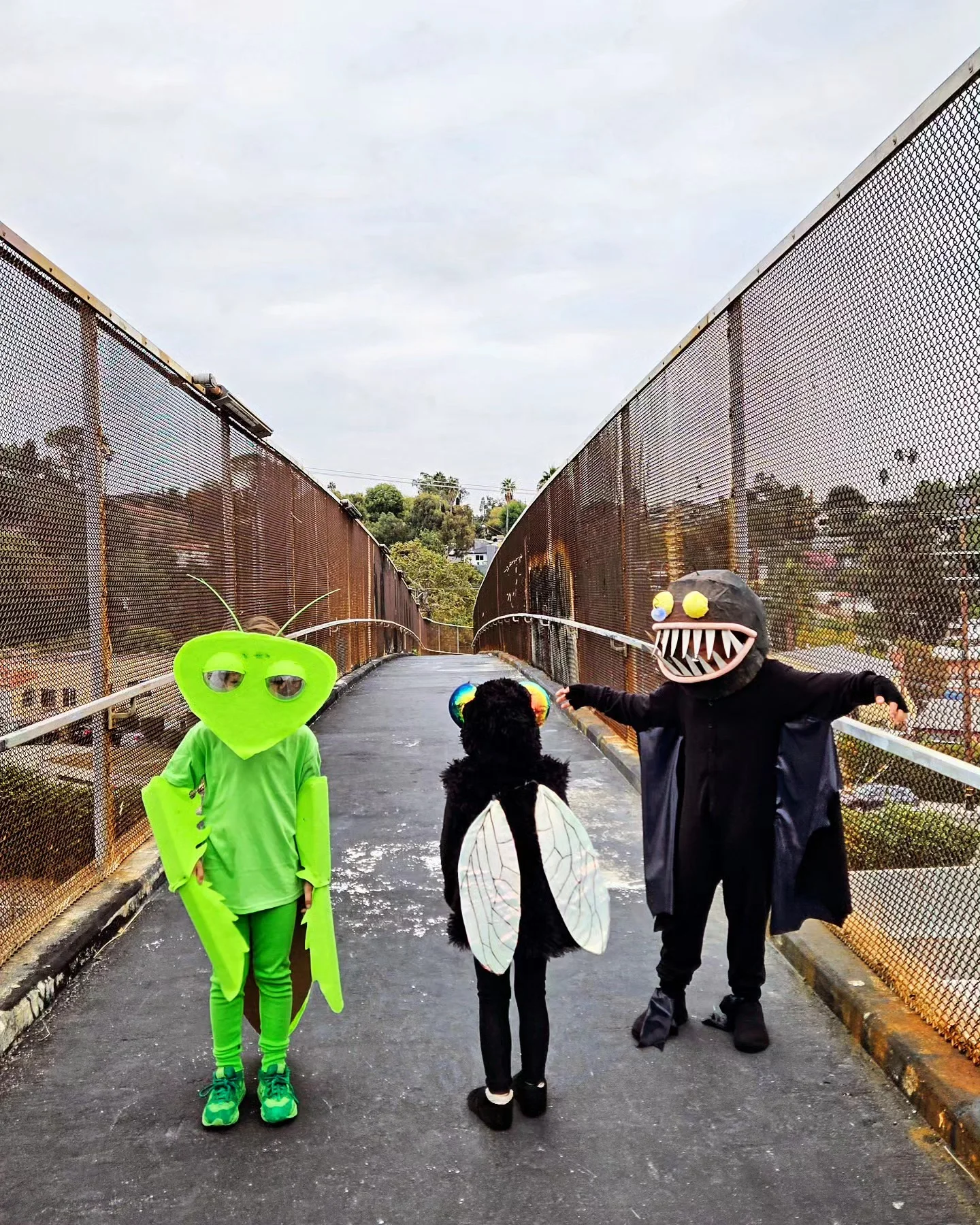 halloween costume for kids 2026 Colorful Monster Trio