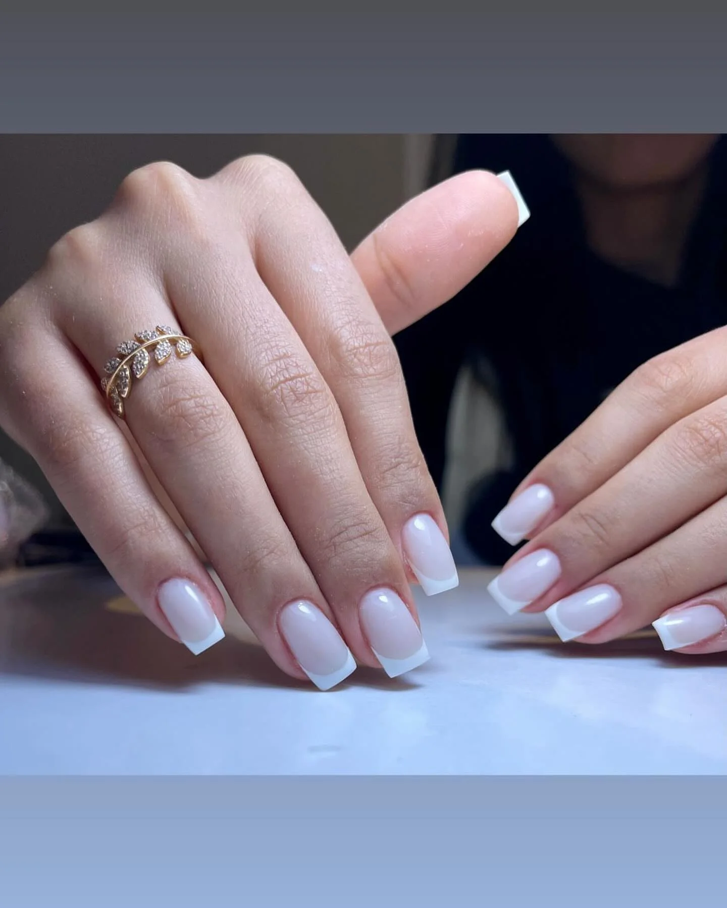 fall nail designs for office 2026 Soft Milky Square Nails That Never Go Out Of Style