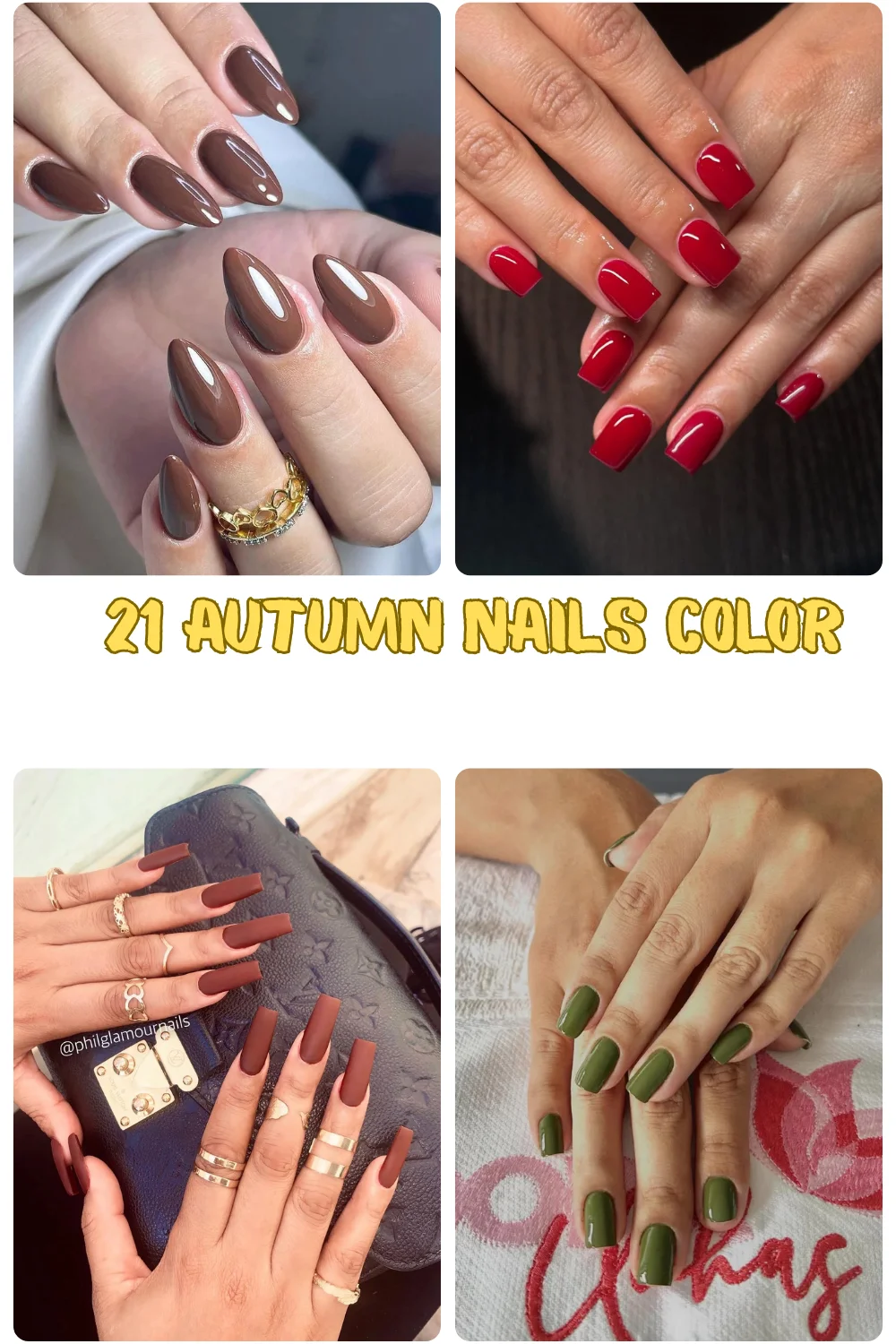 21 Autumn Nails Colors 2026: Chic Fall Shades To Try