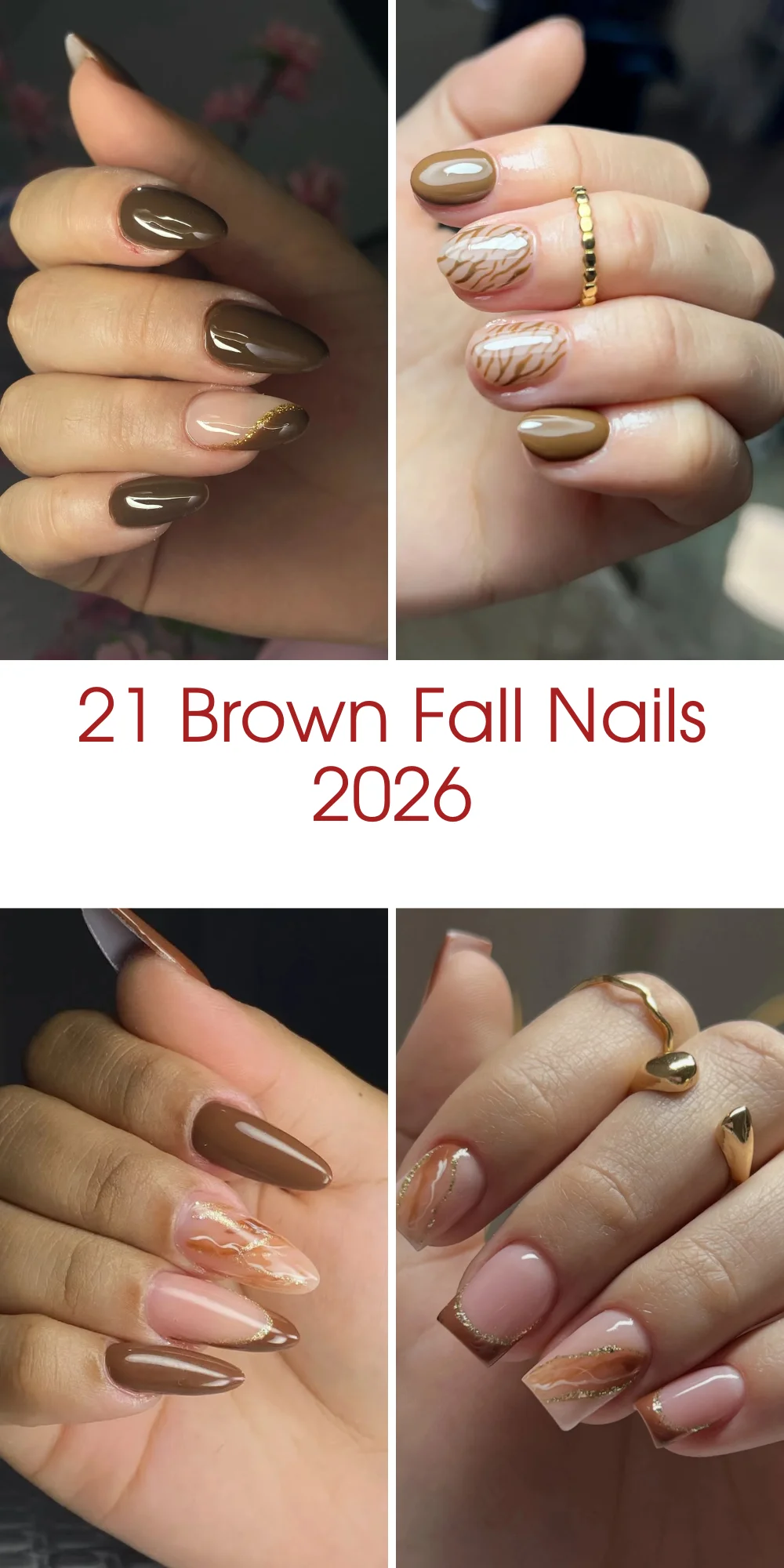 21 Brown Fall Nails 2026: Chic Manicure Ideas You'll Want To Wear All Autumn