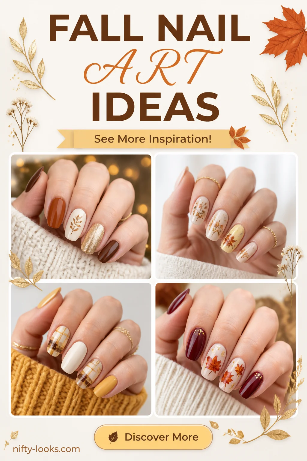 21 Fall Nail Art Ideas 2026: Cute Autumn Manicure Trends