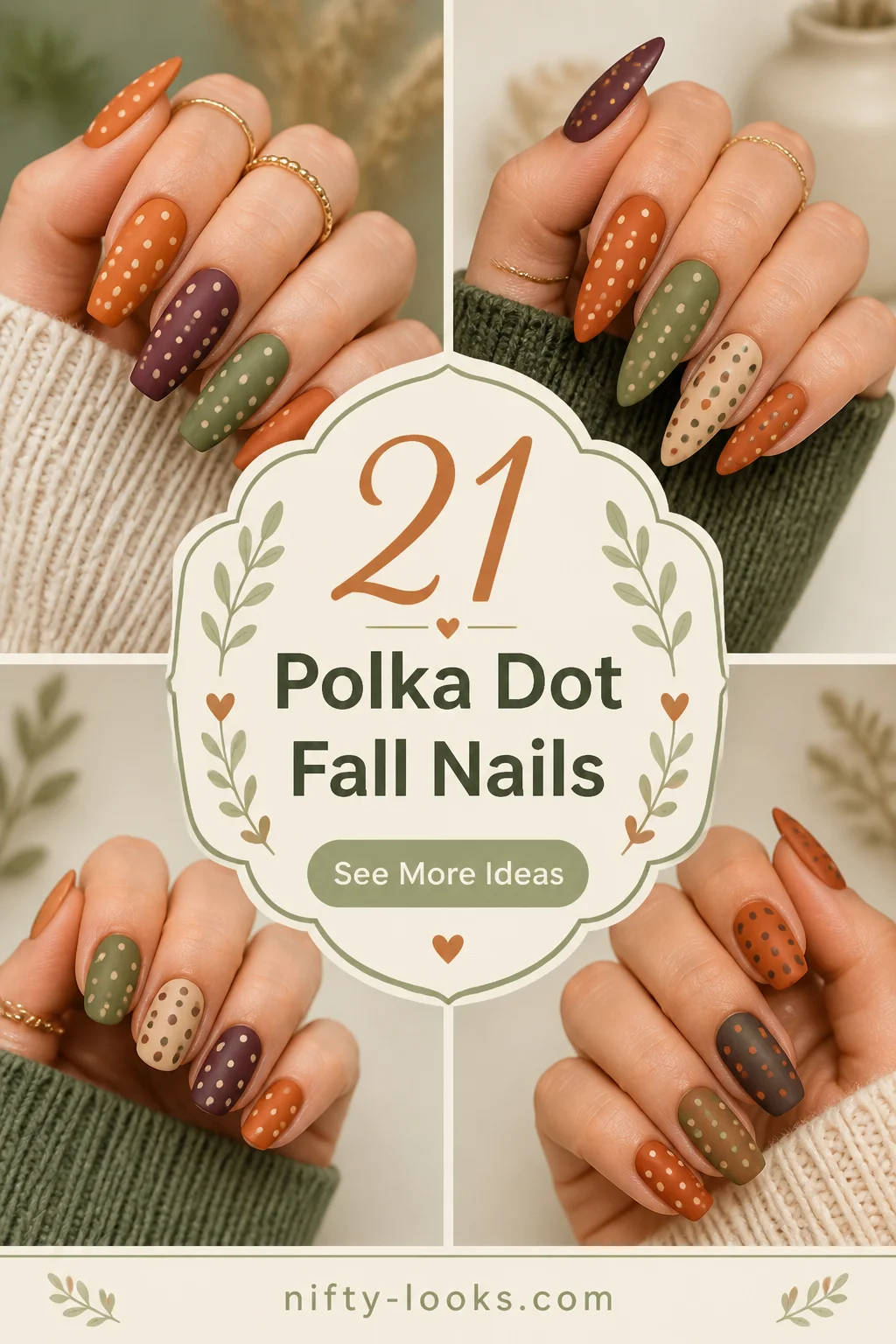 21 Polka Dot Fall Nails 2026: Cute And Stylish Ideas
