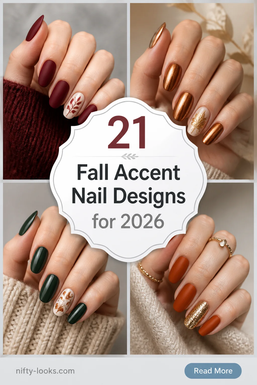 21 Fall Accent Nail Designs 2026: Chic Ideas For A Stylish Autumn Manicure